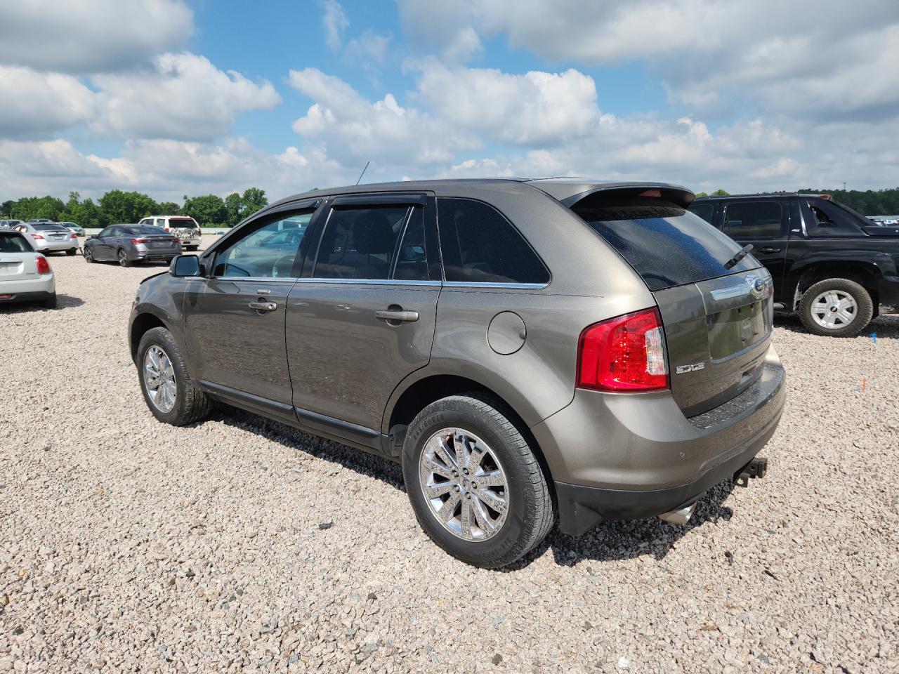2013 Ford Edge Limited Tan vin: 2FMDK3KC0DBA79156