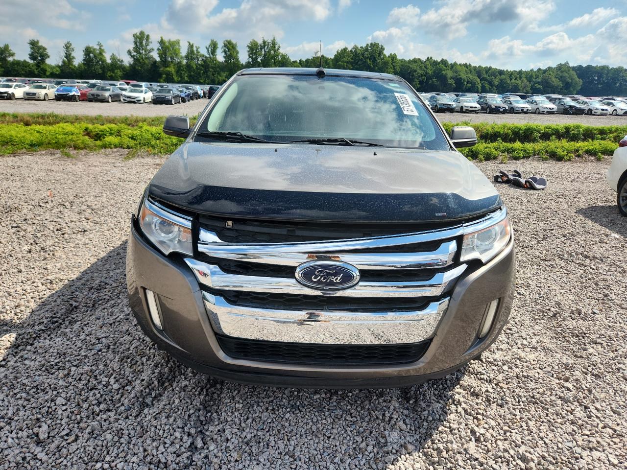 2013 Ford Edge Limited Tan vin: 2FMDK3KC0DBA79156