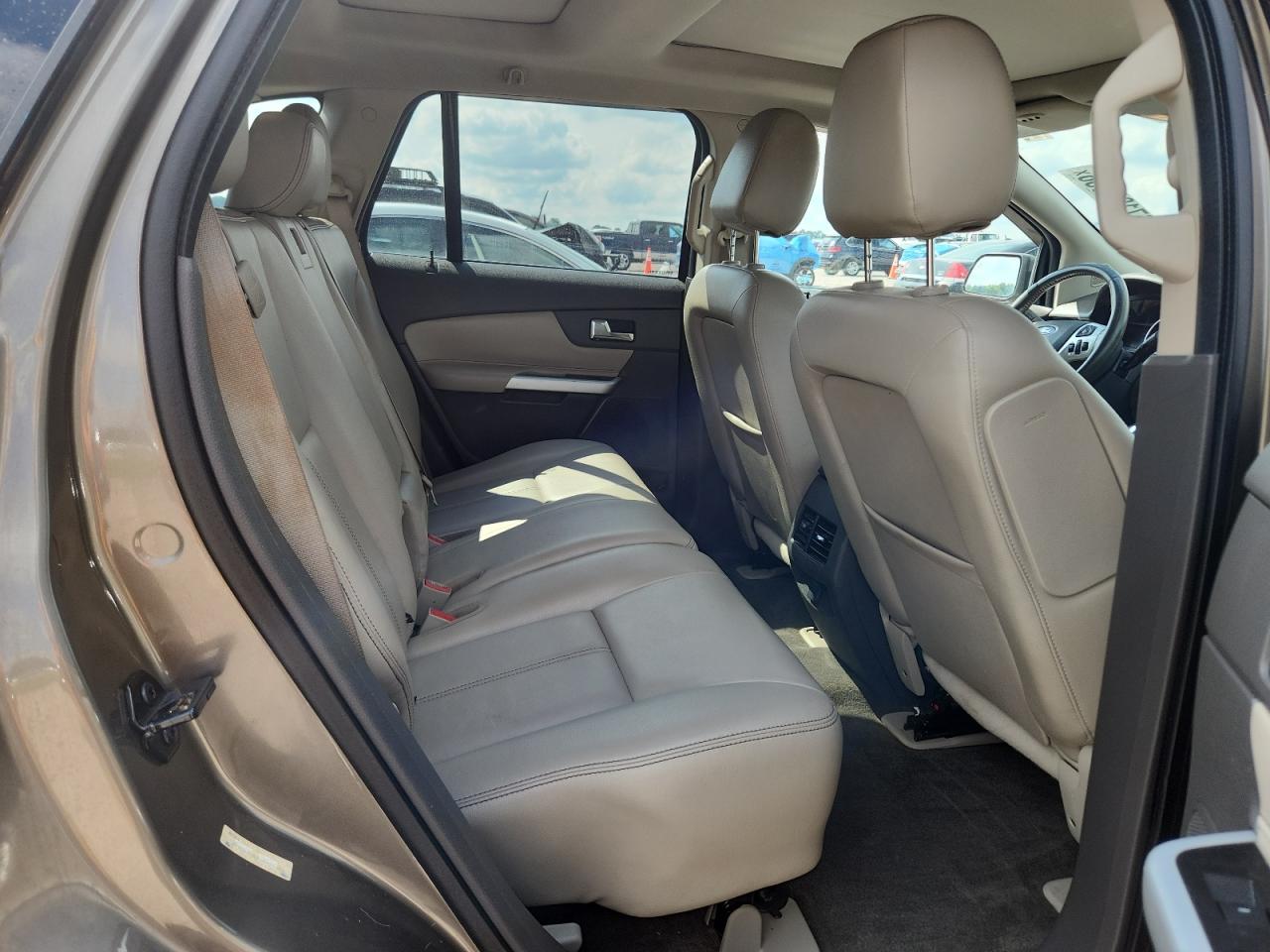 2013 Ford Edge Limited Tan vin: 2FMDK3KC0DBA79156