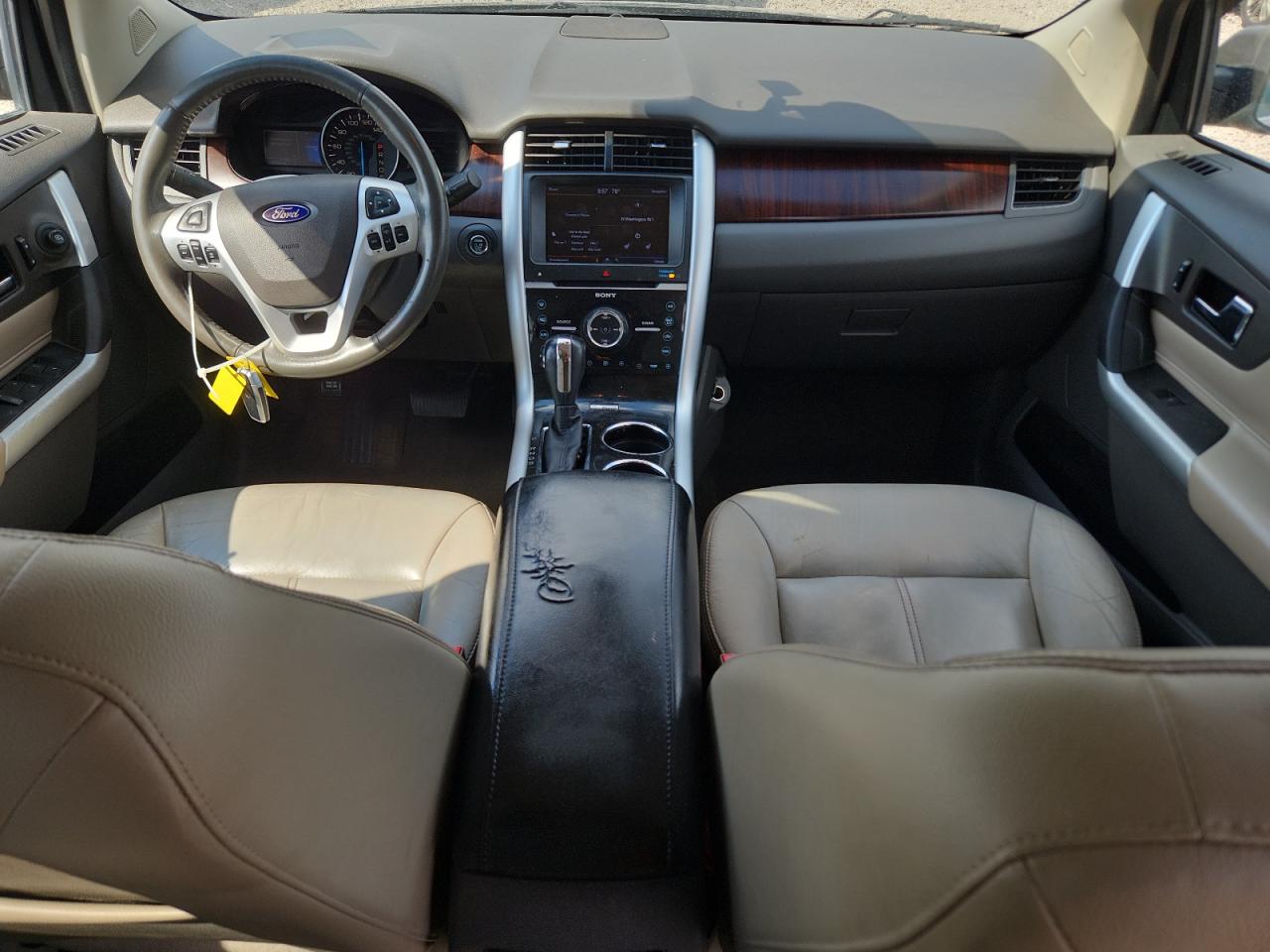 2013 Ford Edge Limited Tan vin: 2FMDK3KC0DBA79156