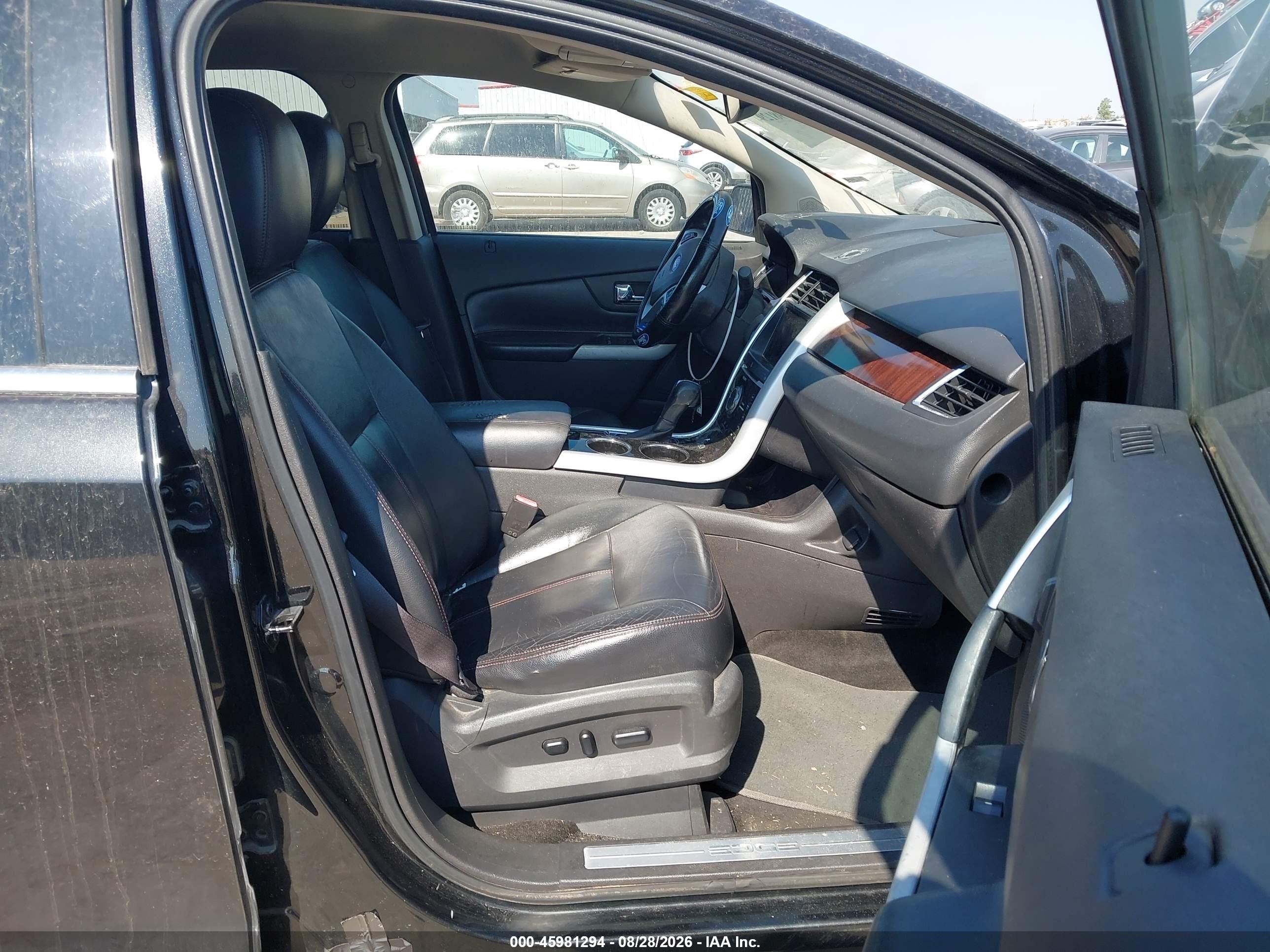 2013 Ford Edge Limited Black vin: 2FMDK3KC0DBA97544