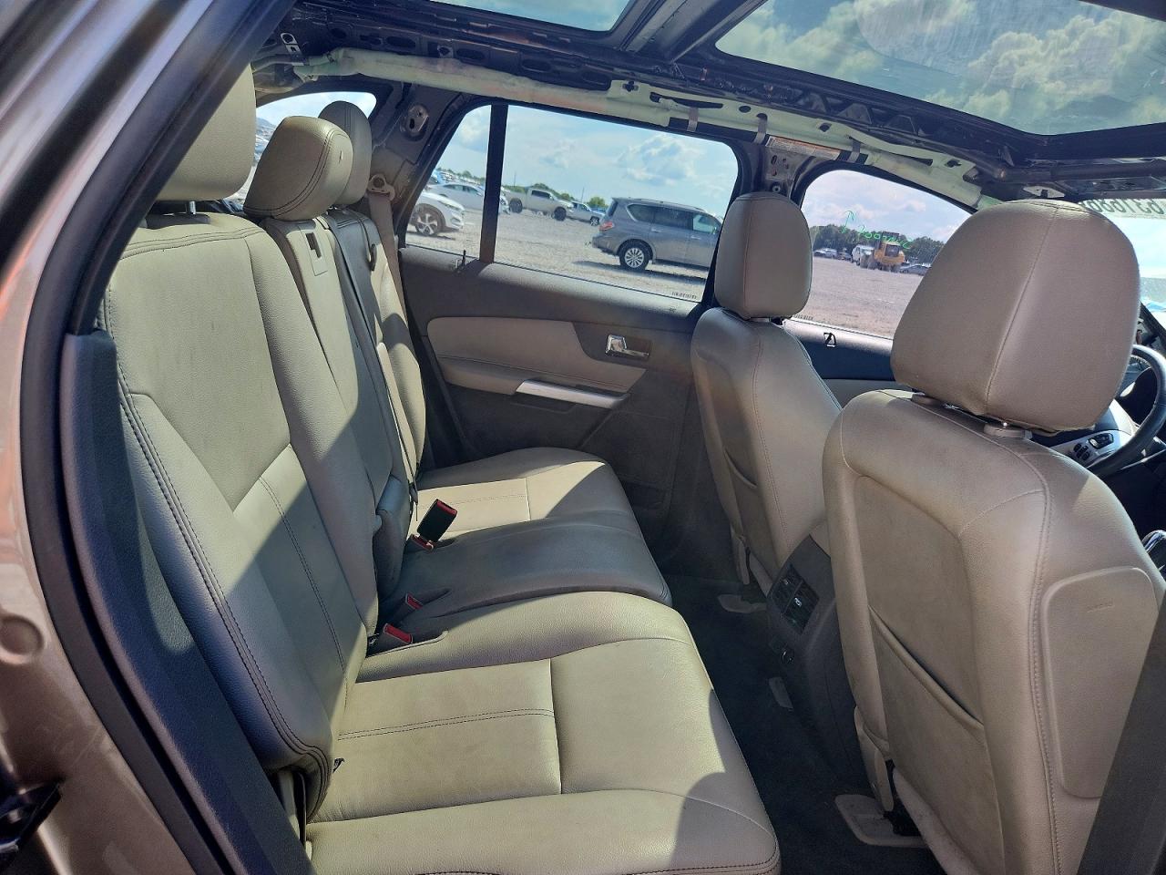 2013 Ford Edge Limited Tan vin: 2FMDK3KC0DBB09269
