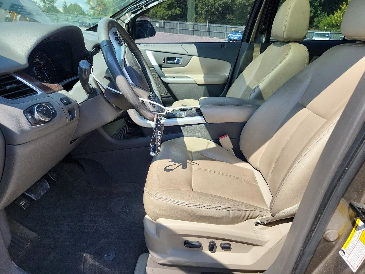 2013 Ford Edge Limited Tan vin: 2FMDK3KC0DBB09269