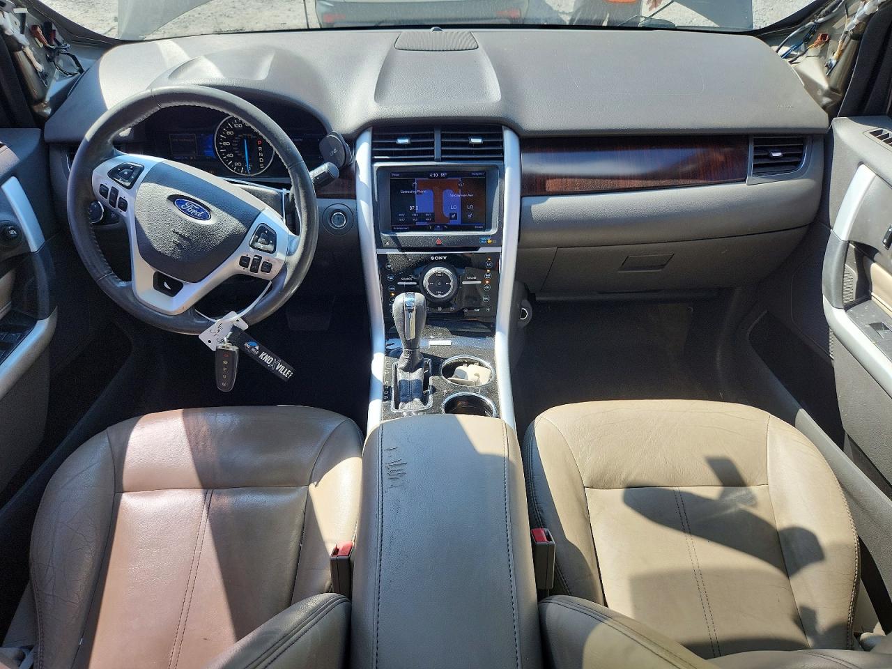 2013 Ford Edge Limited Tan vin: 2FMDK3KC0DBB09269