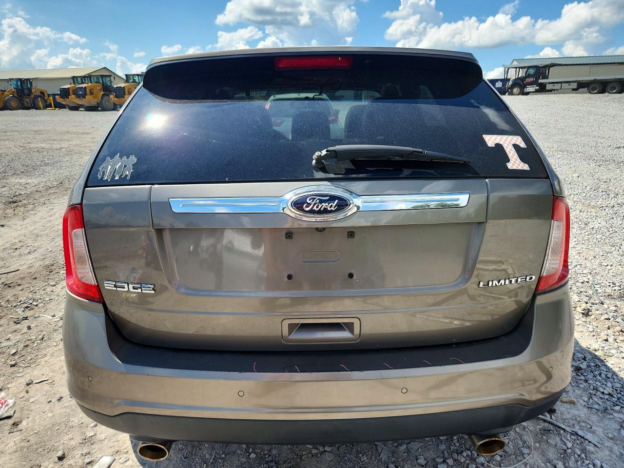 2013 Ford Edge Limited Tan vin: 2FMDK3KC0DBB09269