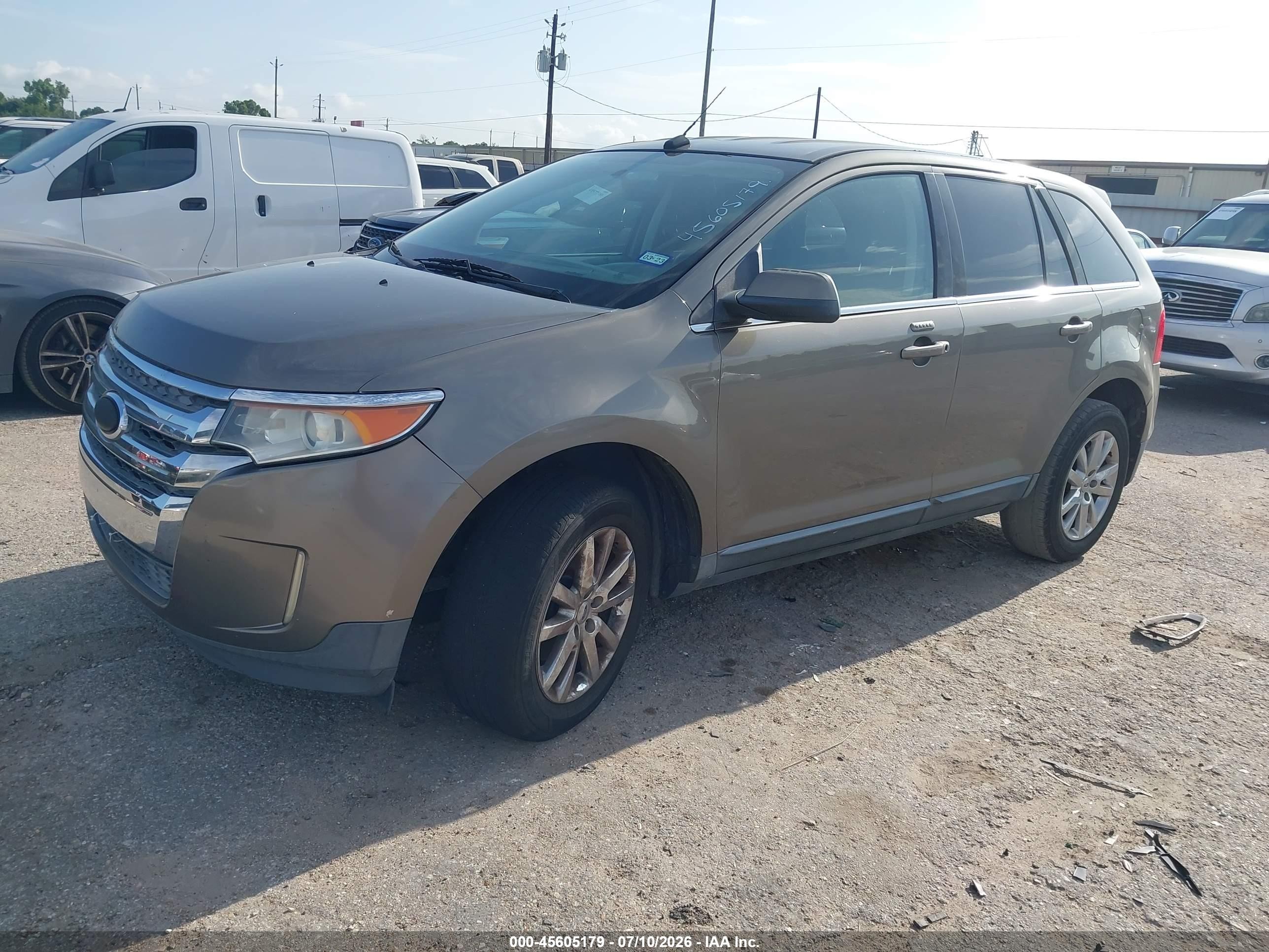 2013 Ford Edge Limited Gold vin: 2FMDK3KC0DBB55412