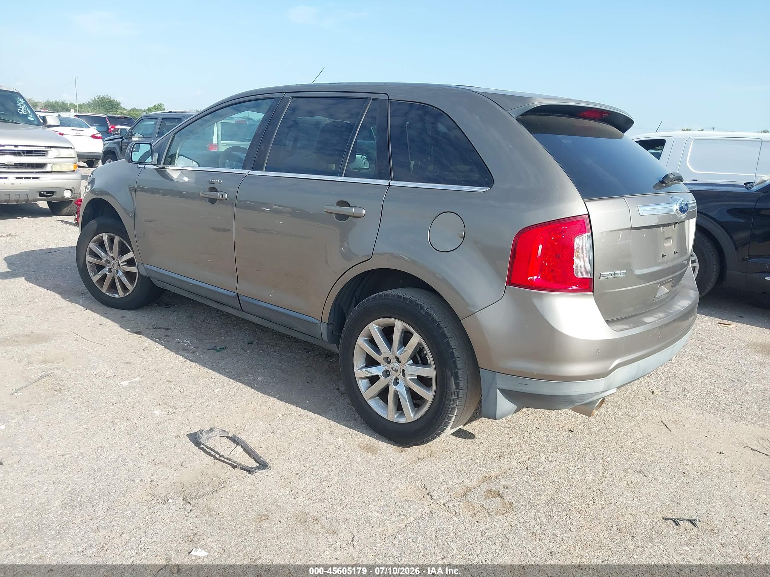 2013 Ford Edge Limited Gold vin: 2FMDK3KC0DBB55412
