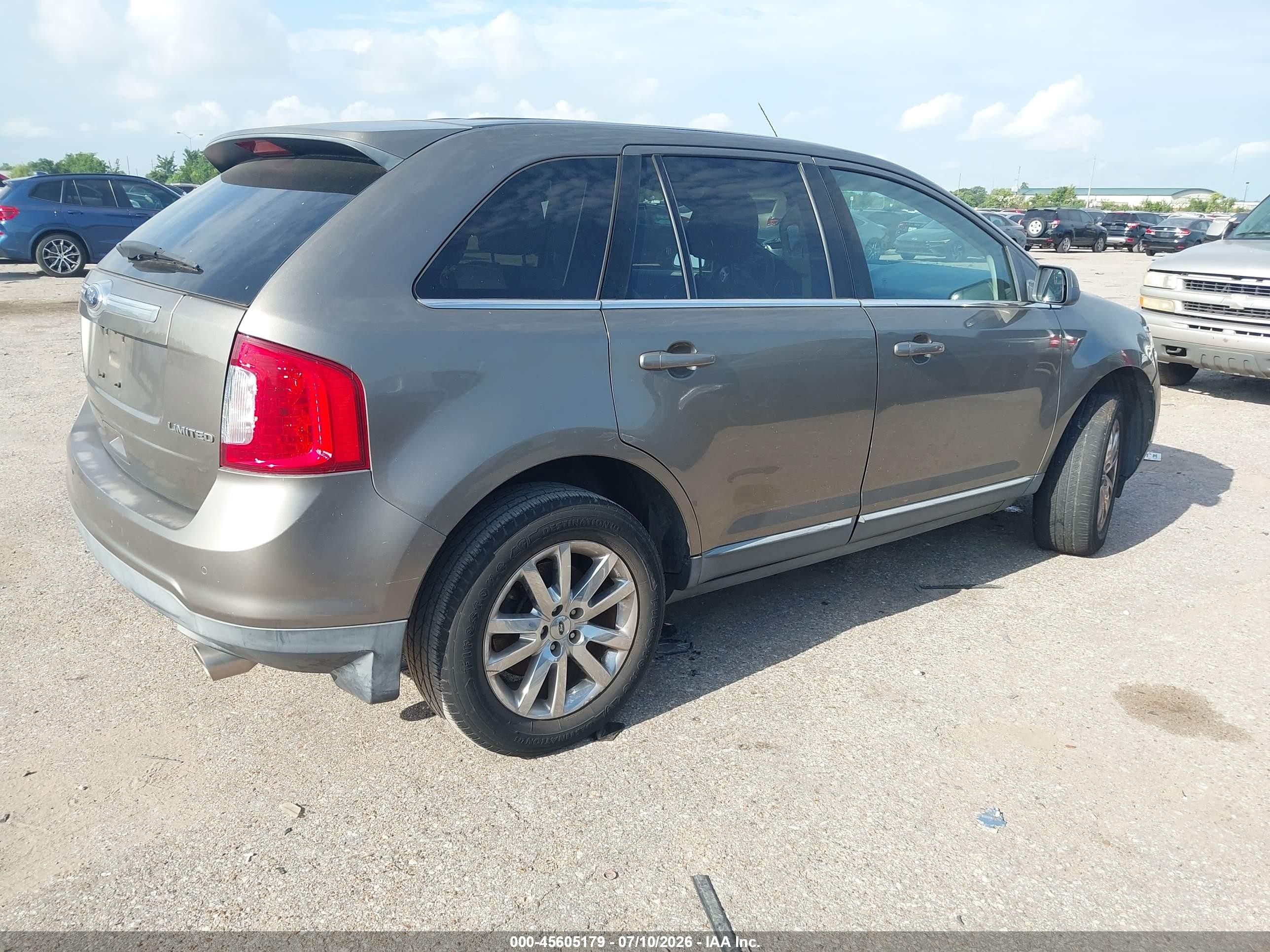 2013 Ford Edge Limited Gold vin: 2FMDK3KC0DBB55412