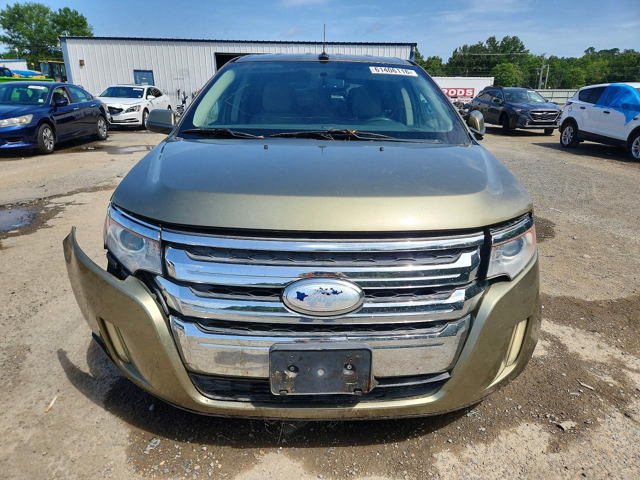 2013 Ford Edge Limited Green vin: 2FMDK3KC0DBB79208