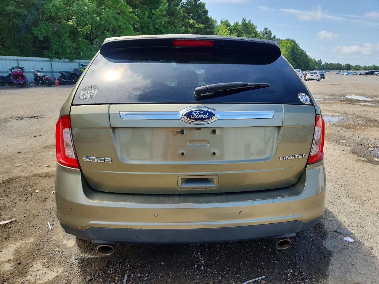 2013 Ford Edge Limited Green vin: 2FMDK3KC0DBB79208