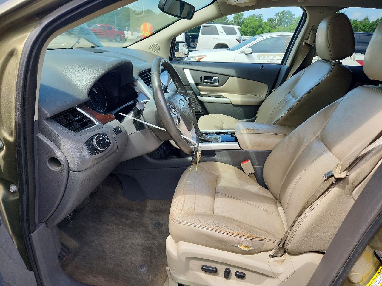 2013 Ford Edge Limited Green vin: 2FMDK3KC0DBB79208