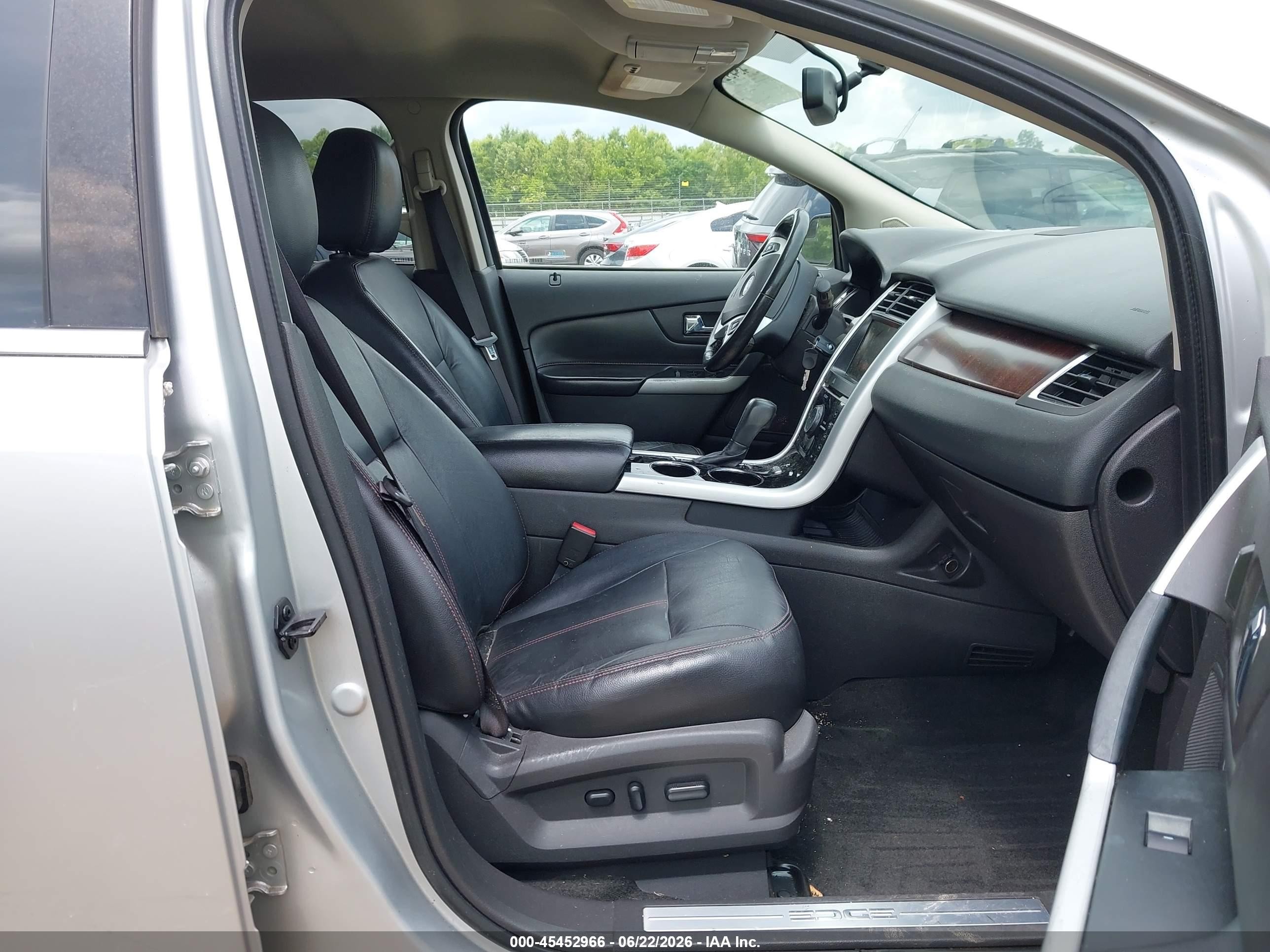 2013 Ford Edge Limited Silver vin: 2FMDK3KC0DBC18380