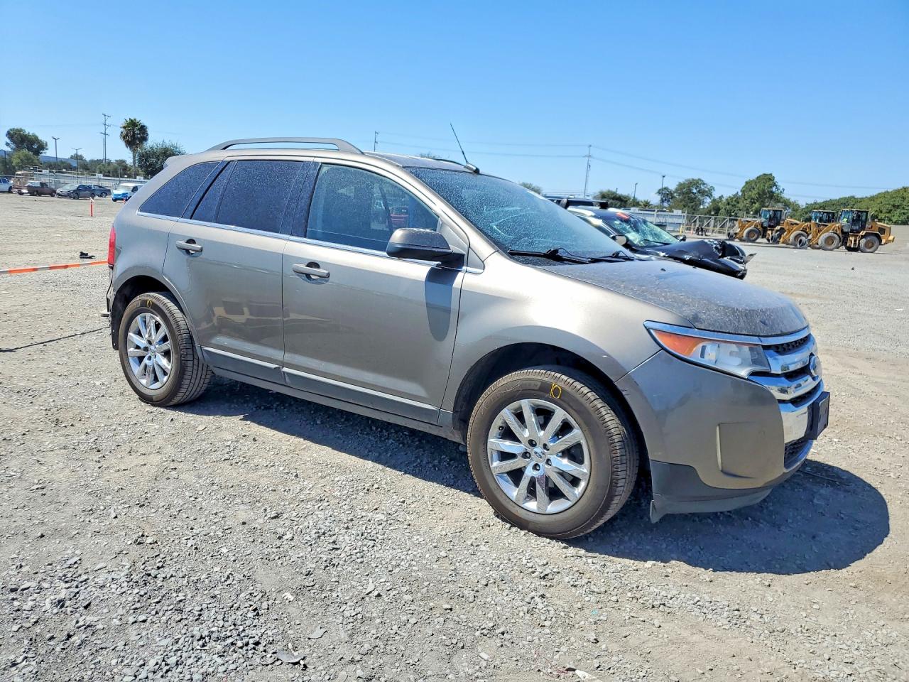 2013 Ford Edge Limited Серый vin: 2FMDK3KC0DBC42422