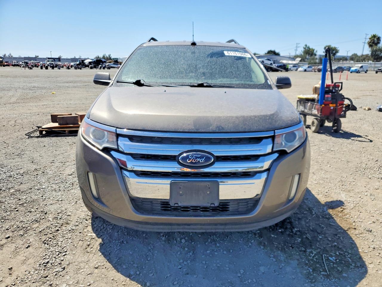 2013 Ford Edge Limited Серый vin: 2FMDK3KC0DBC42422