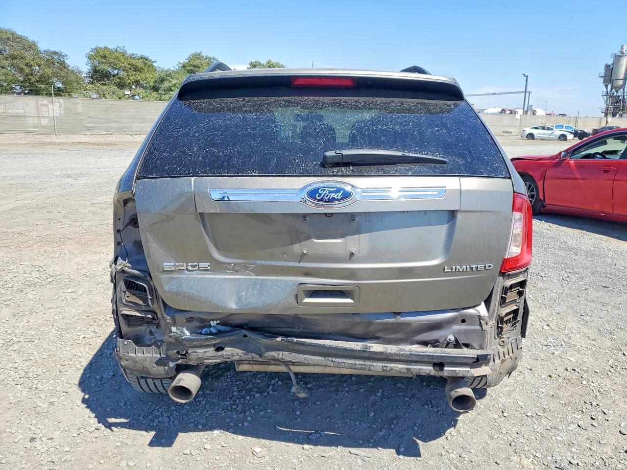2013 Ford Edge Limited Серый vin: 2FMDK3KC0DBC42422