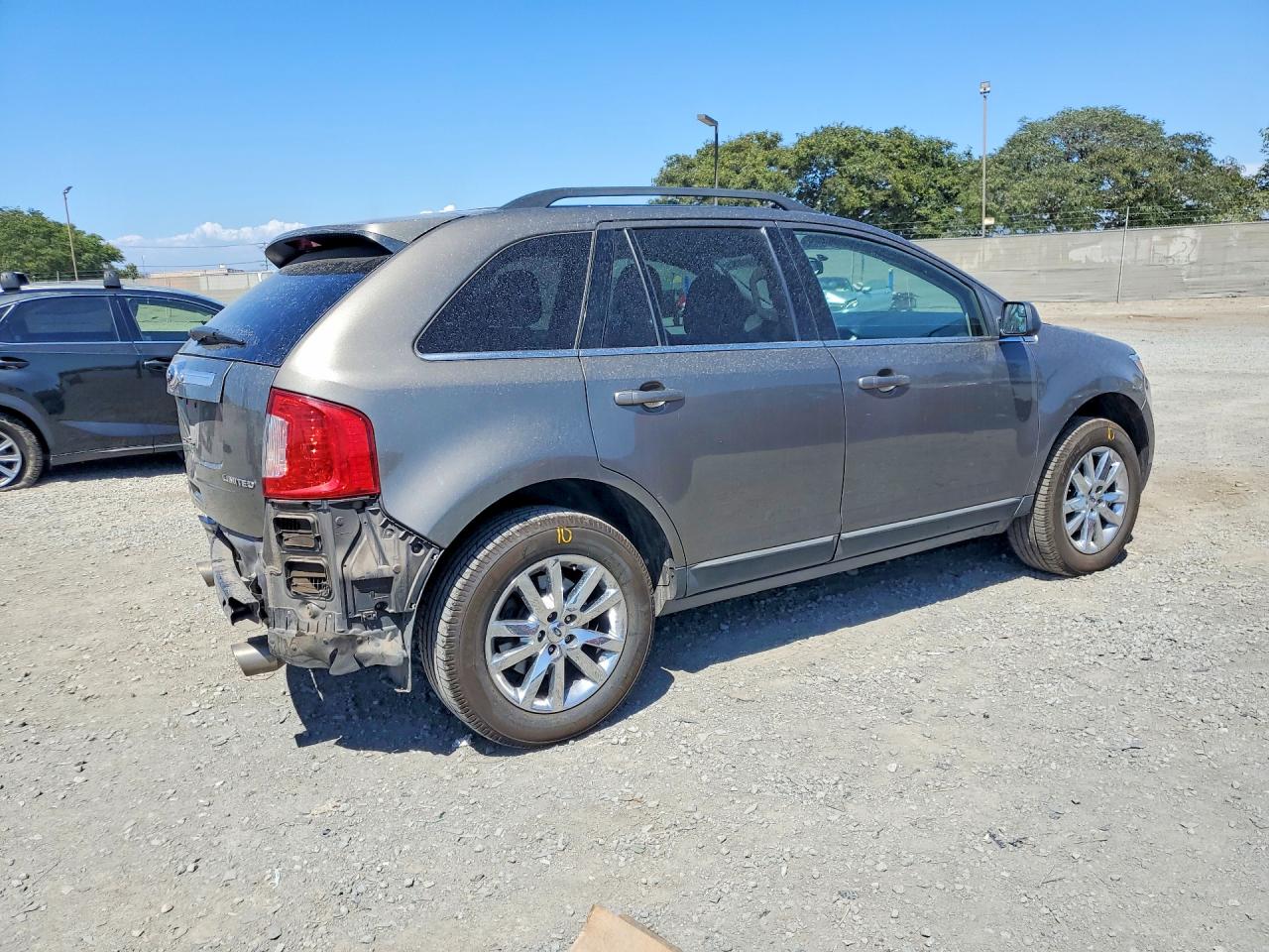 2013 Ford Edge Limited Серый vin: 2FMDK3KC0DBC42422