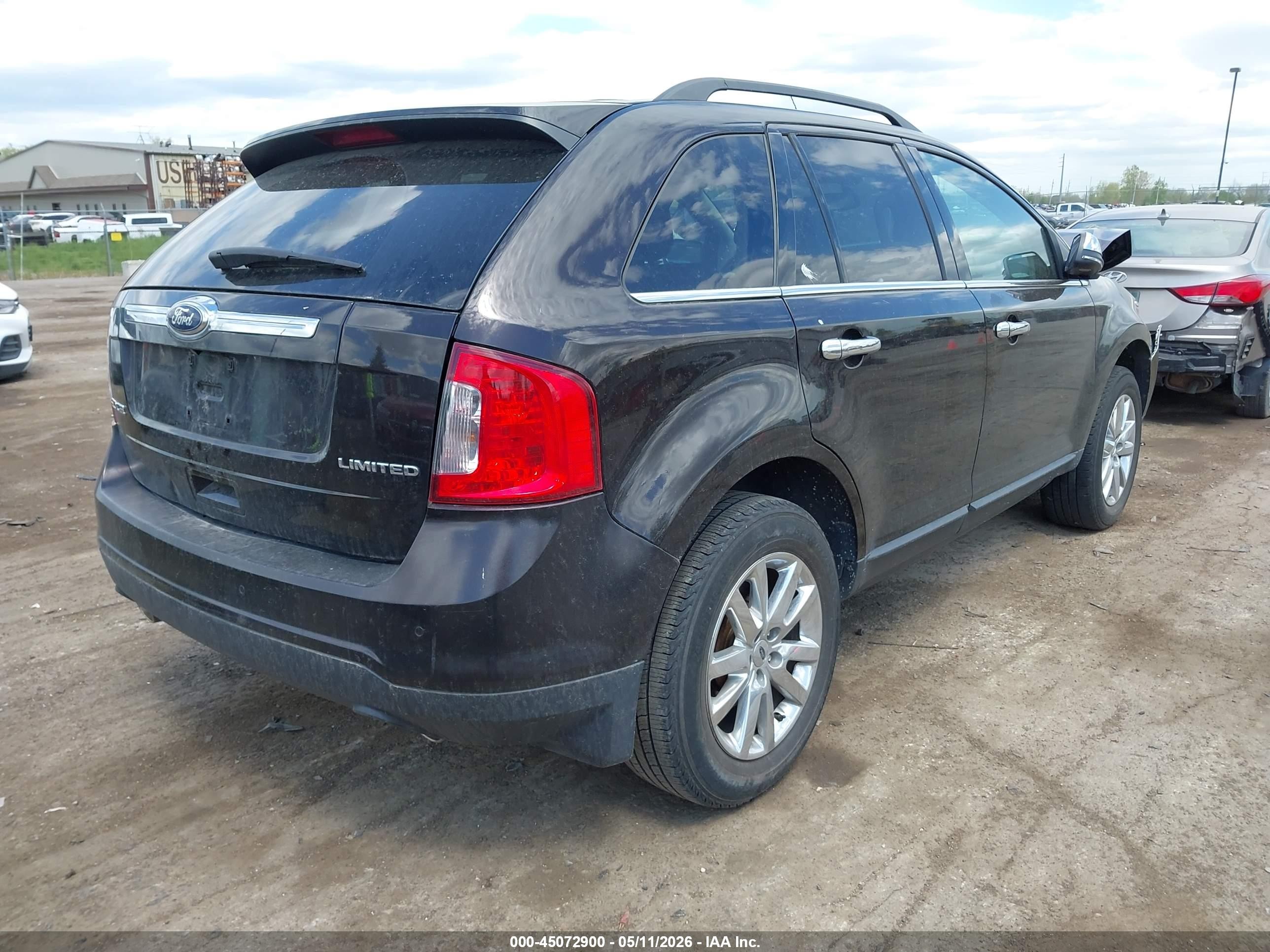 2014 Ford Edge Limited Brown vin: 2FMDK3KC0EBA03003