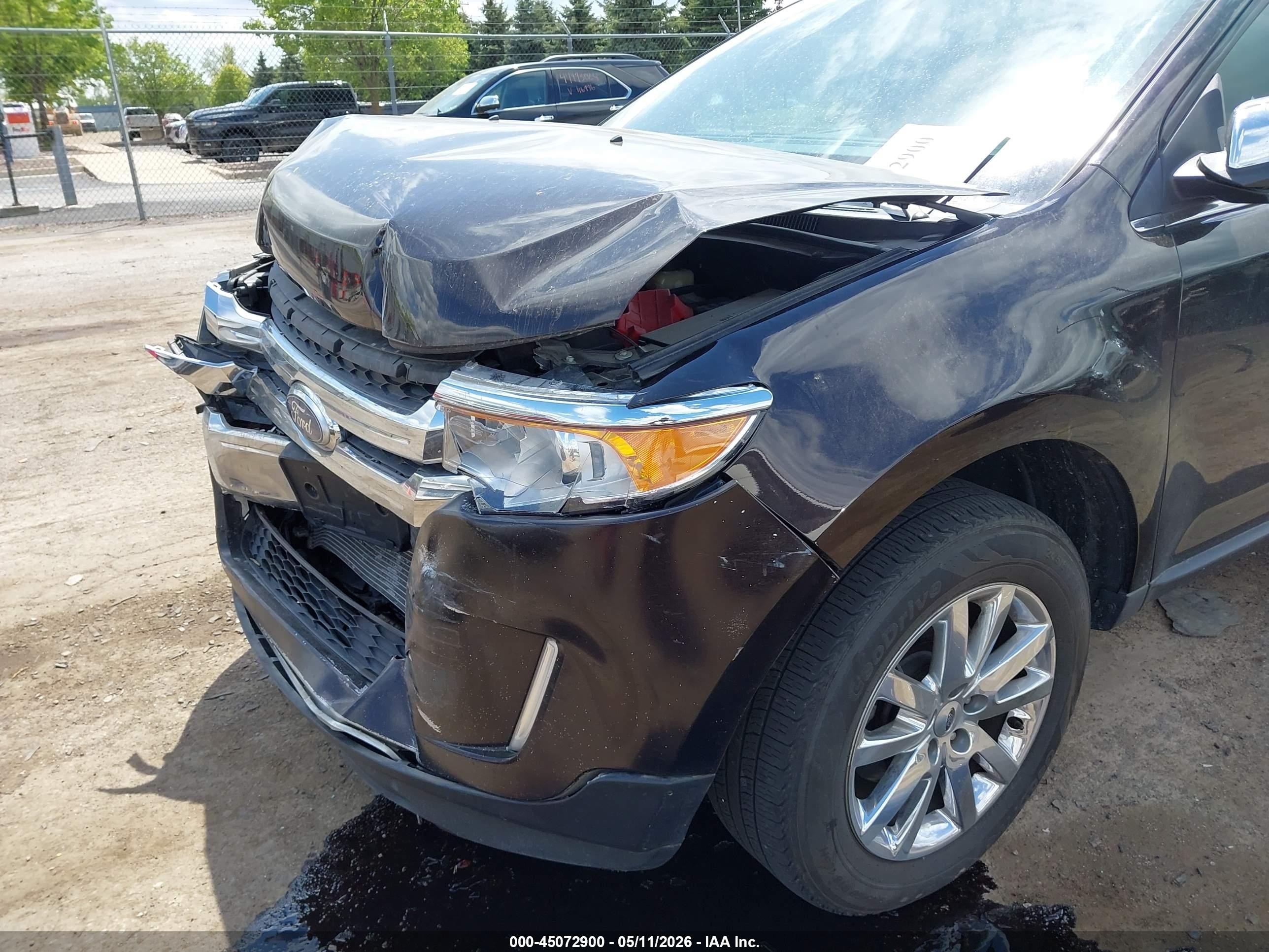 2014 Ford Edge Limited Brown vin: 2FMDK3KC0EBA03003