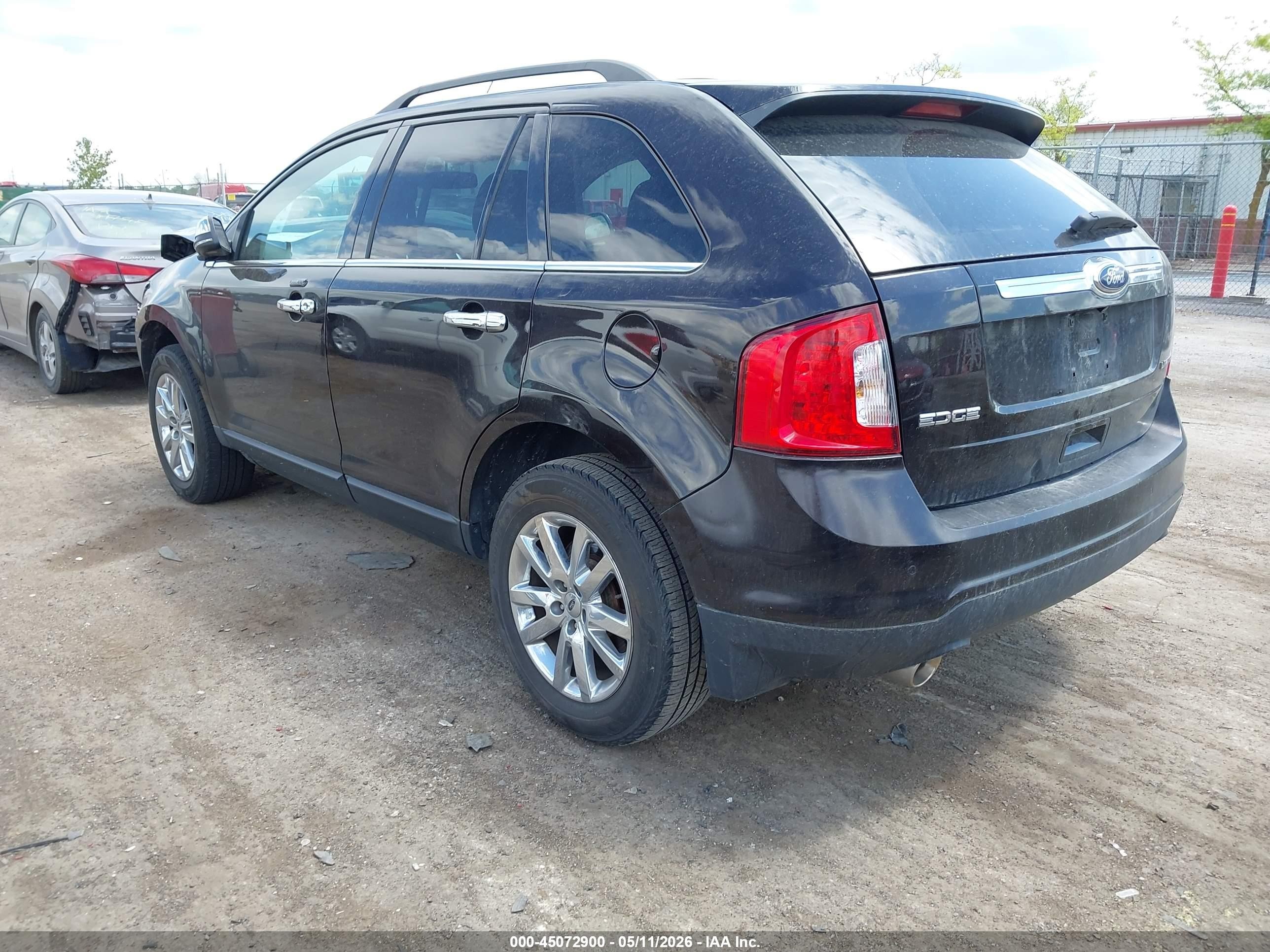 2014 Ford Edge Limited Brown vin: 2FMDK3KC0EBA03003