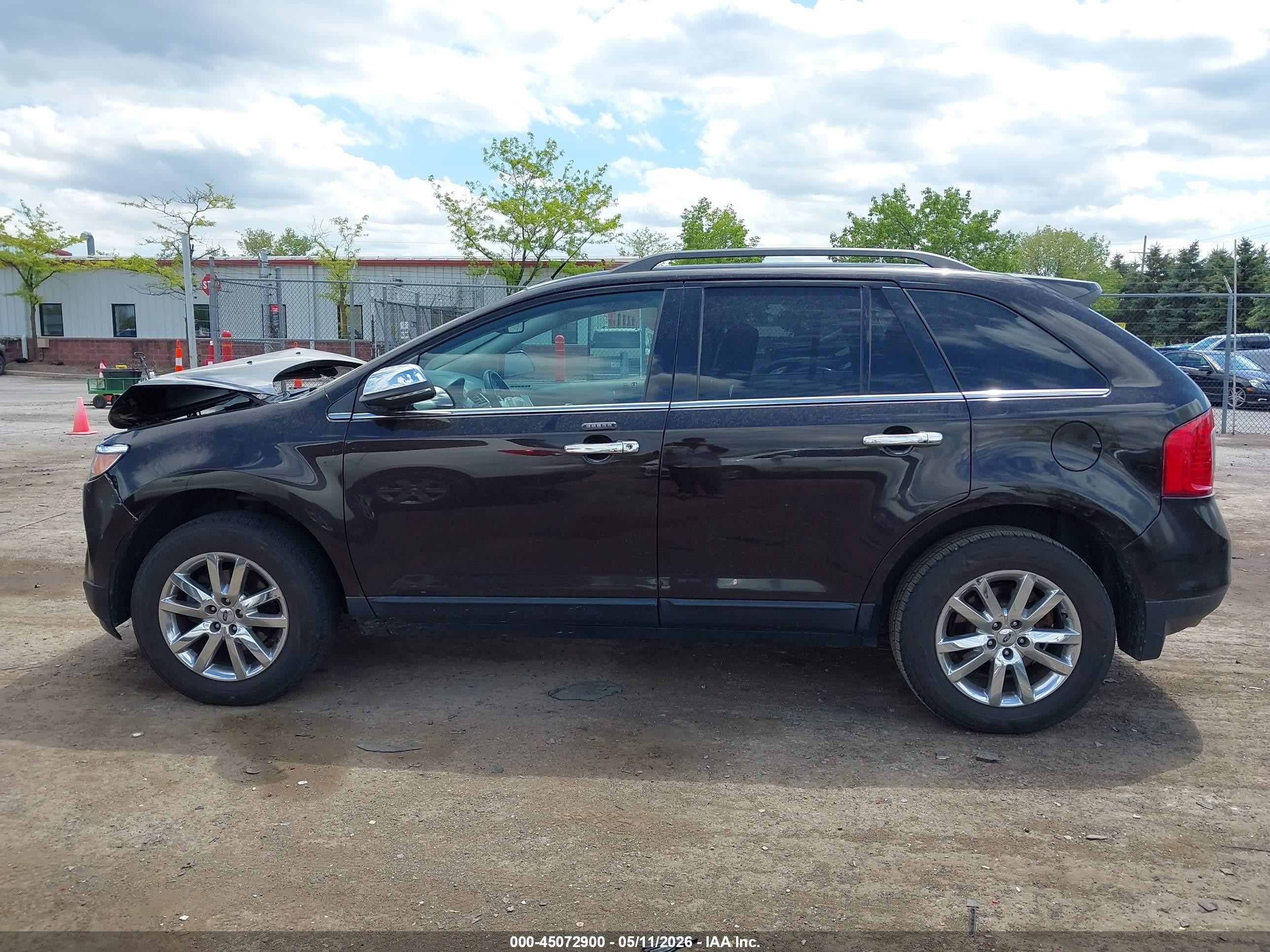 2014 Ford Edge Limited Brown vin: 2FMDK3KC0EBA03003