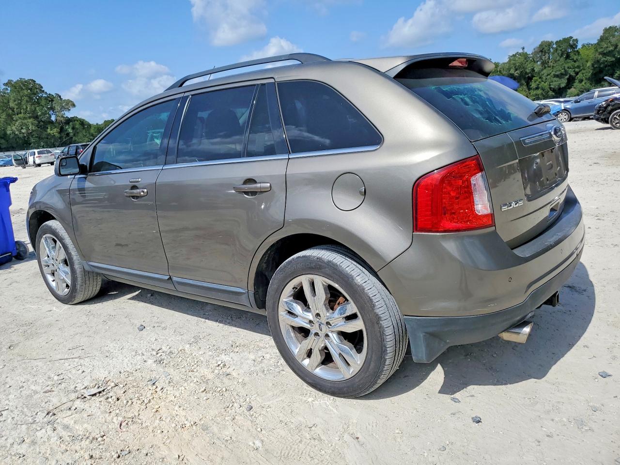 2014 Ford Edge Limited Gray vin: 2FMDK3KC0EBA05169