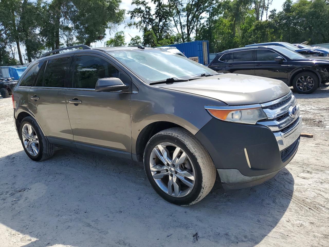 2014 Ford Edge Limited Gray vin: 2FMDK3KC0EBA05169