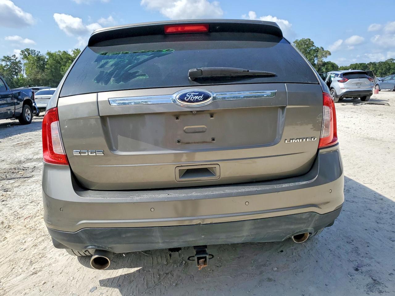 2014 Ford Edge Limited Gray vin: 2FMDK3KC0EBA05169