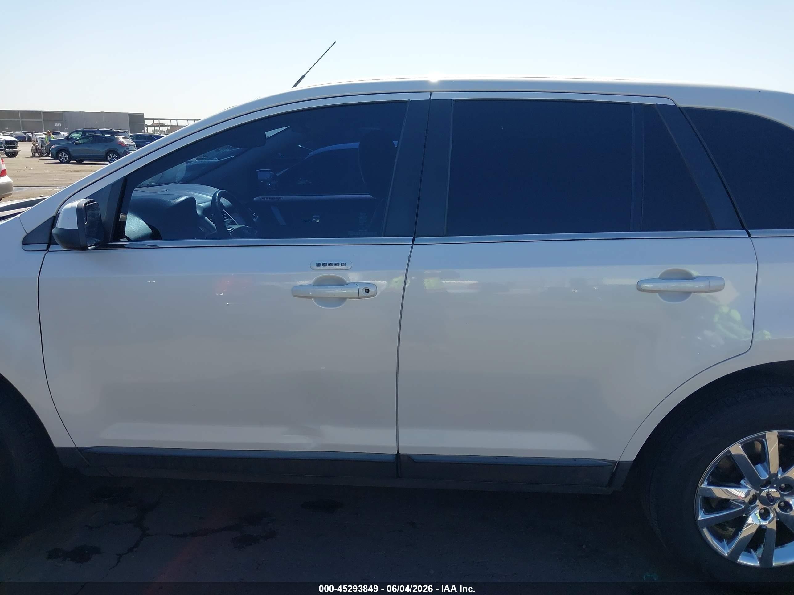 2014 Ford Edge Limited White vin: 2FMDK3KC0EBA08038