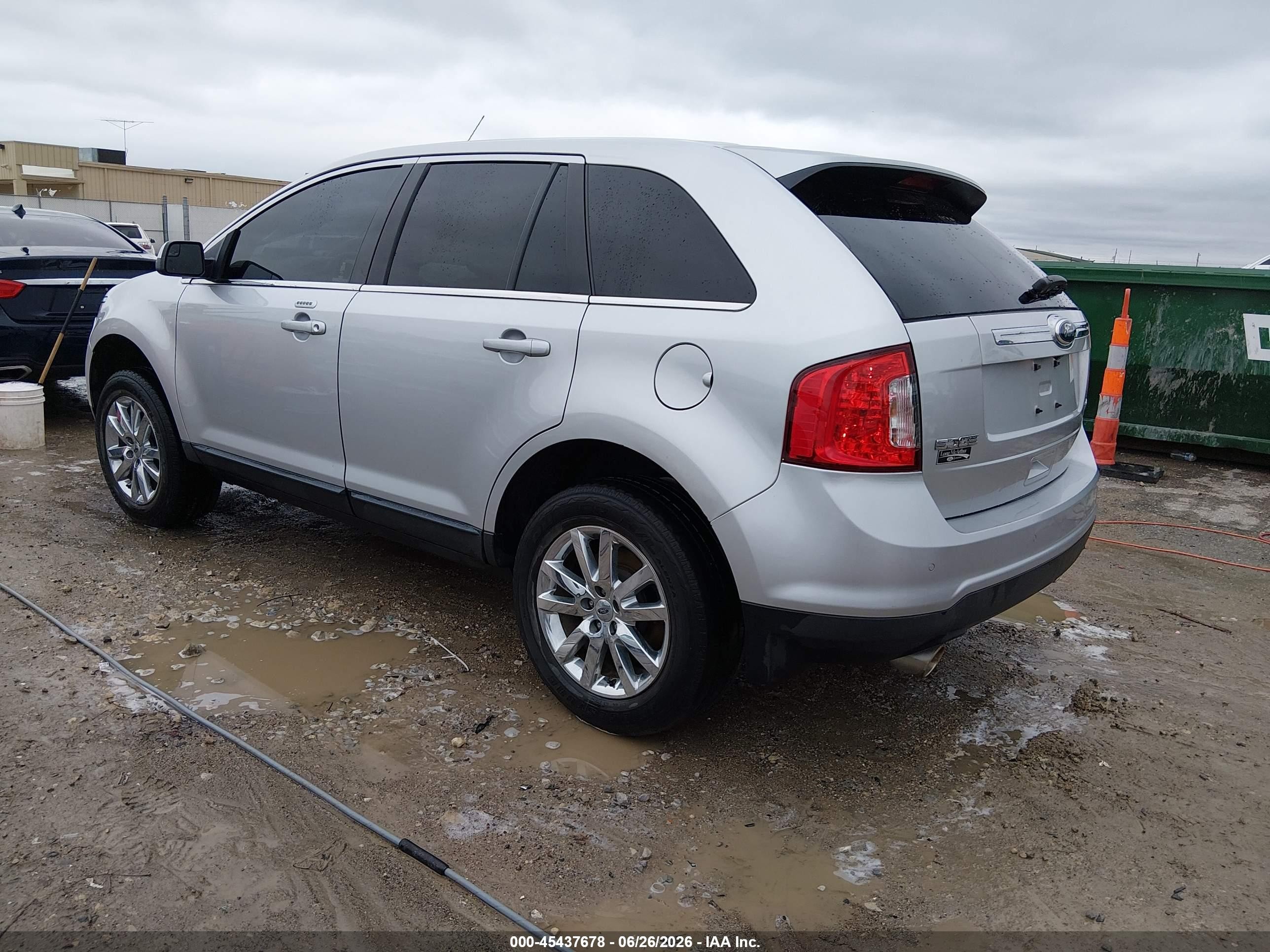 2014 Ford Edge Limited Gray vin: 2FMDK3KC0EBA19279