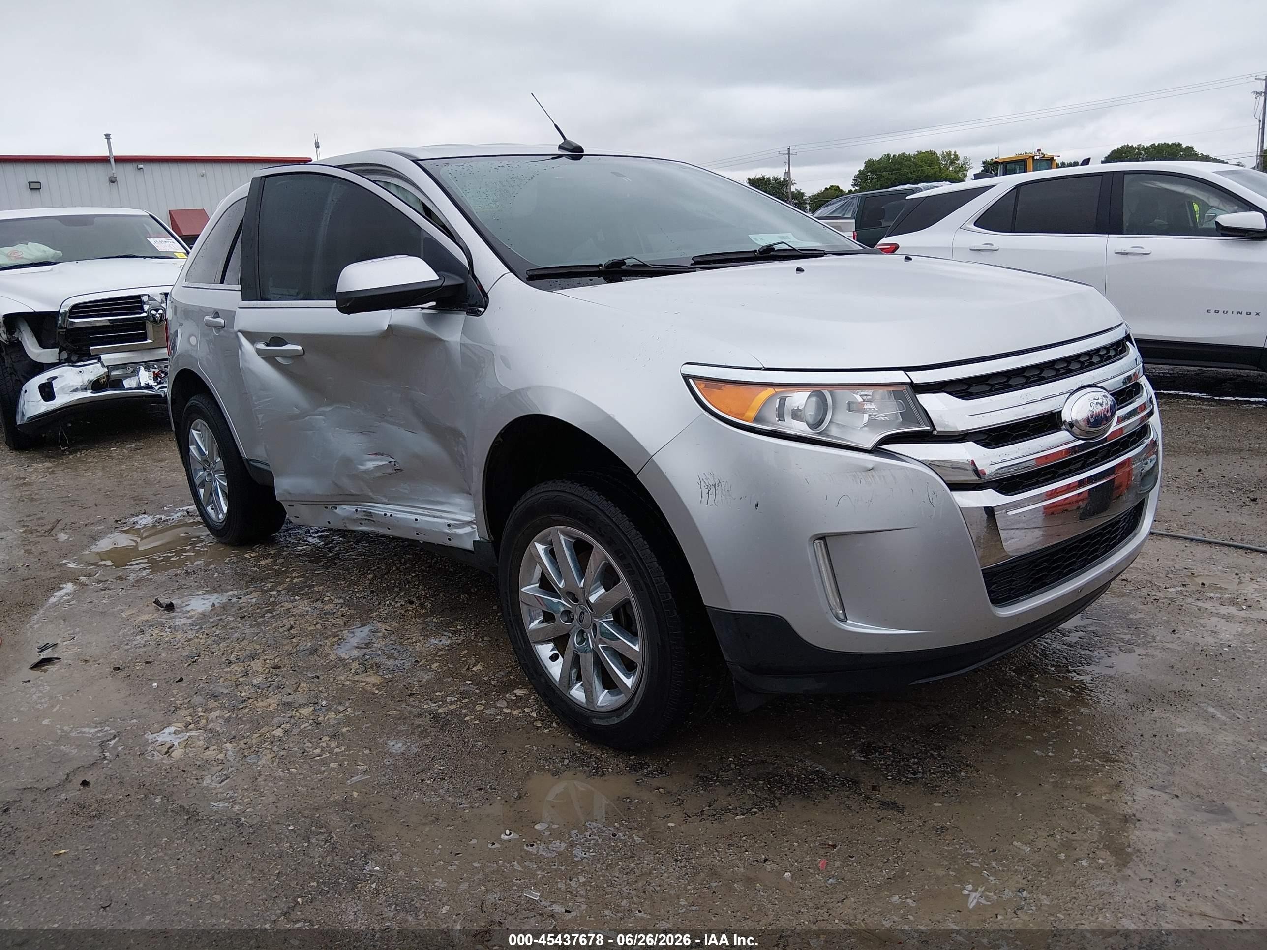 2014 Ford Edge Limited Gray vin: 2FMDK3KC0EBA19279
