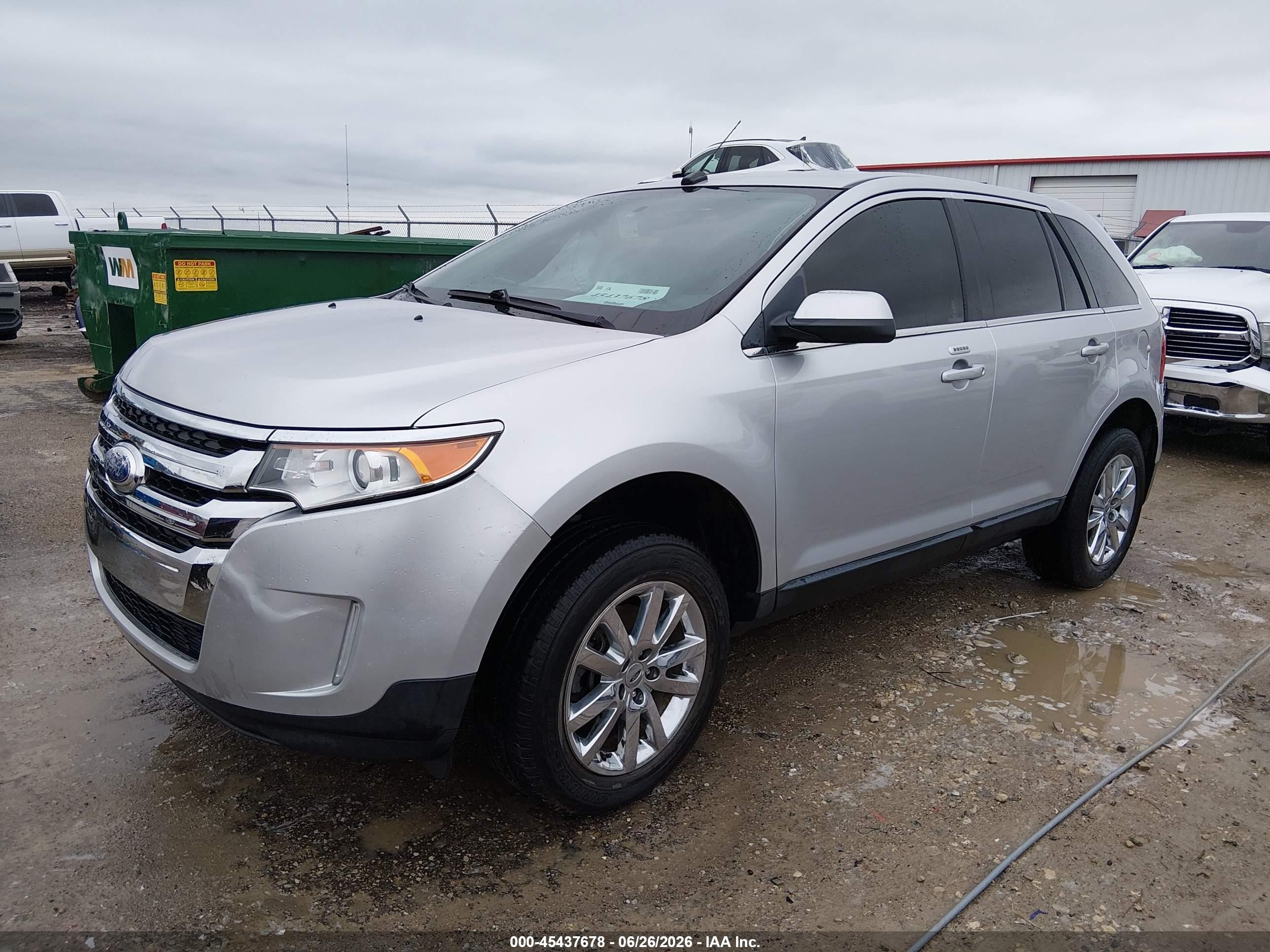 2014 Ford Edge Limited Gray vin: 2FMDK3KC0EBA19279