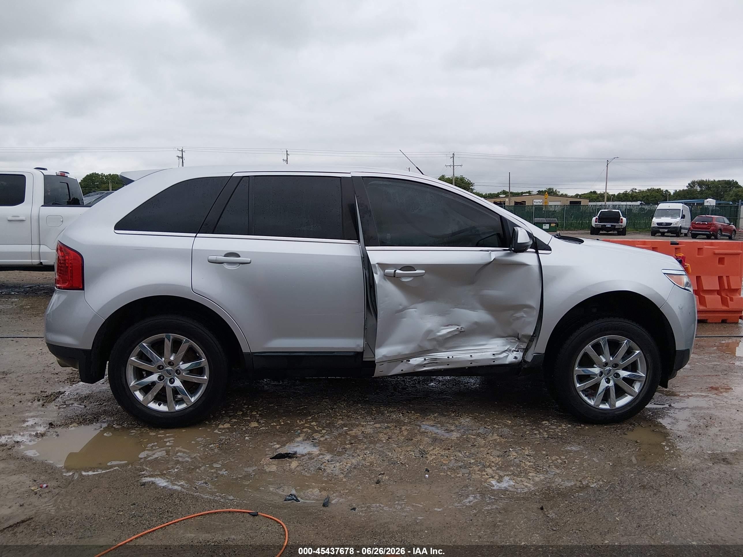 2014 Ford Edge Limited Gray vin: 2FMDK3KC0EBA19279
