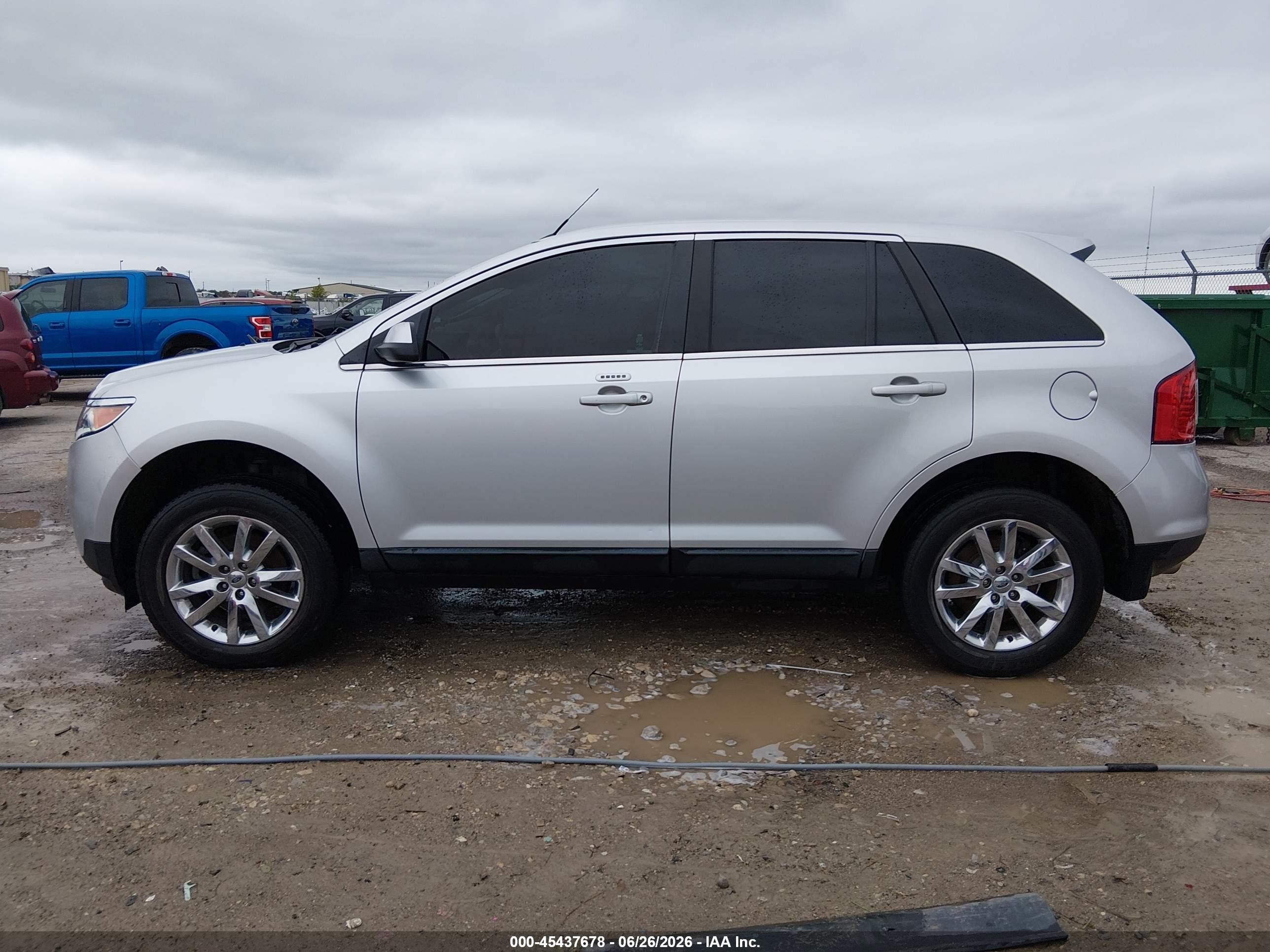 2014 Ford Edge Limited Gray vin: 2FMDK3KC0EBA19279
