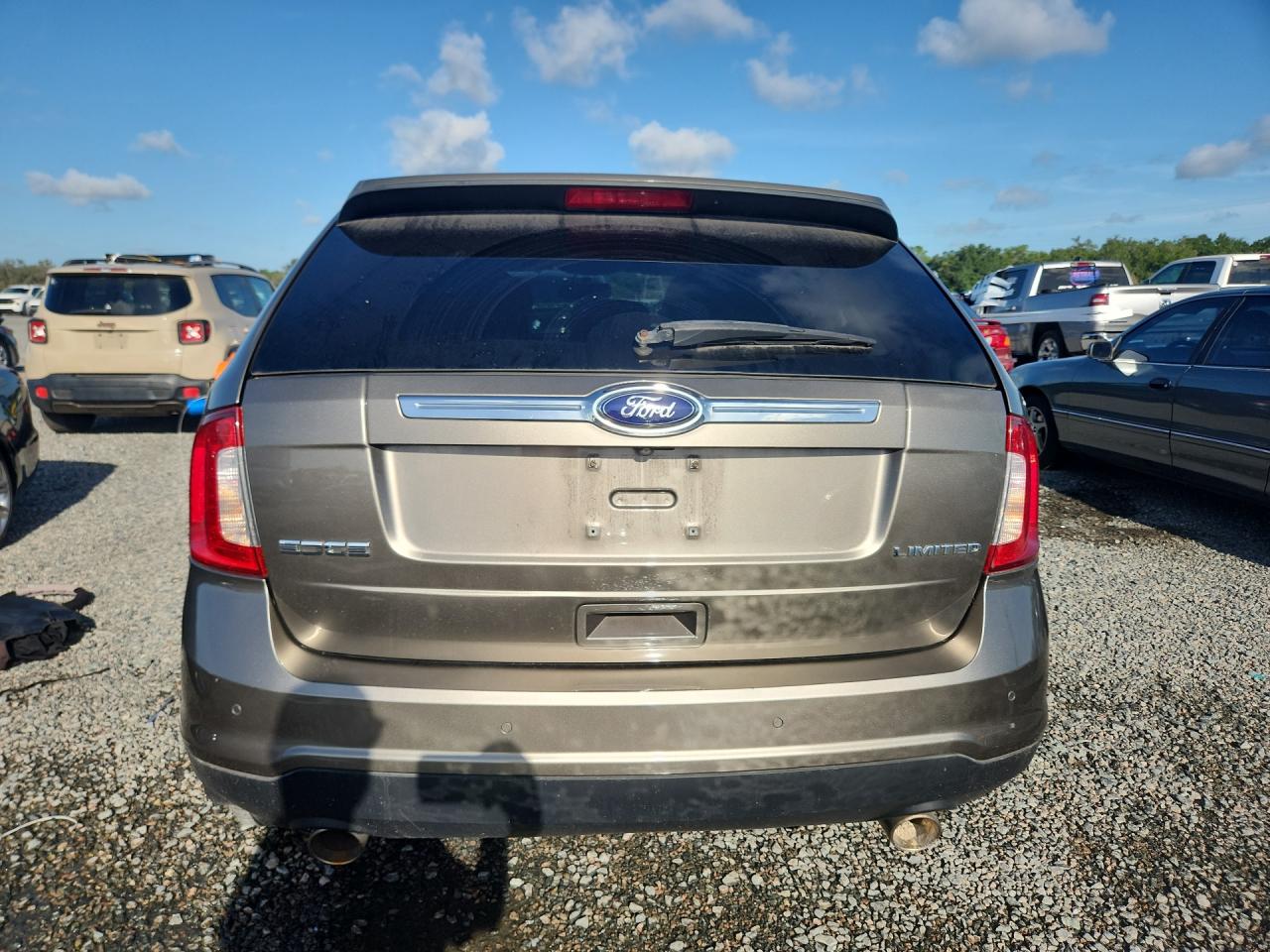 2014 Ford Edge Limited Gray vin: 2FMDK3KC0EBA19430