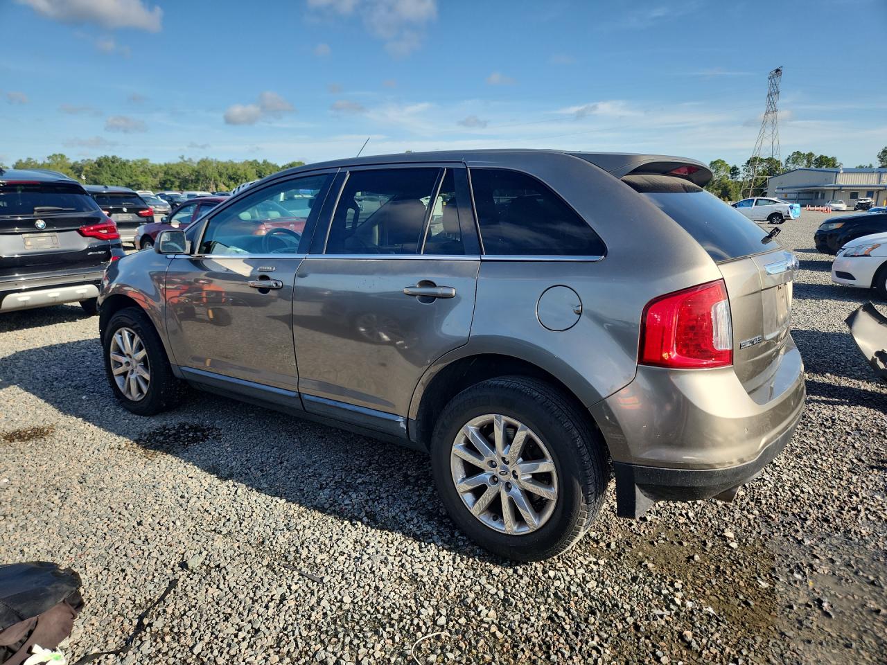 2014 Ford Edge Limited Gray vin: 2FMDK3KC0EBA19430