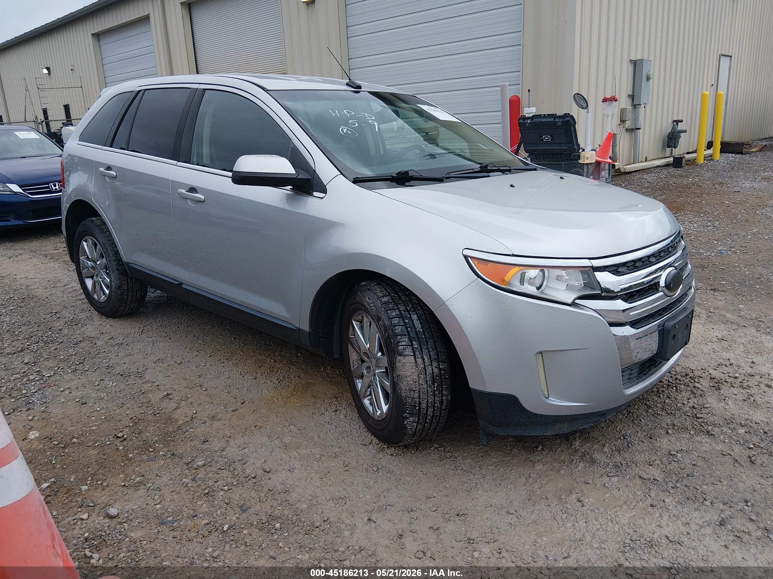2014 Ford Edge Limited Gray vin: 2FMDK3KC0EBA41850