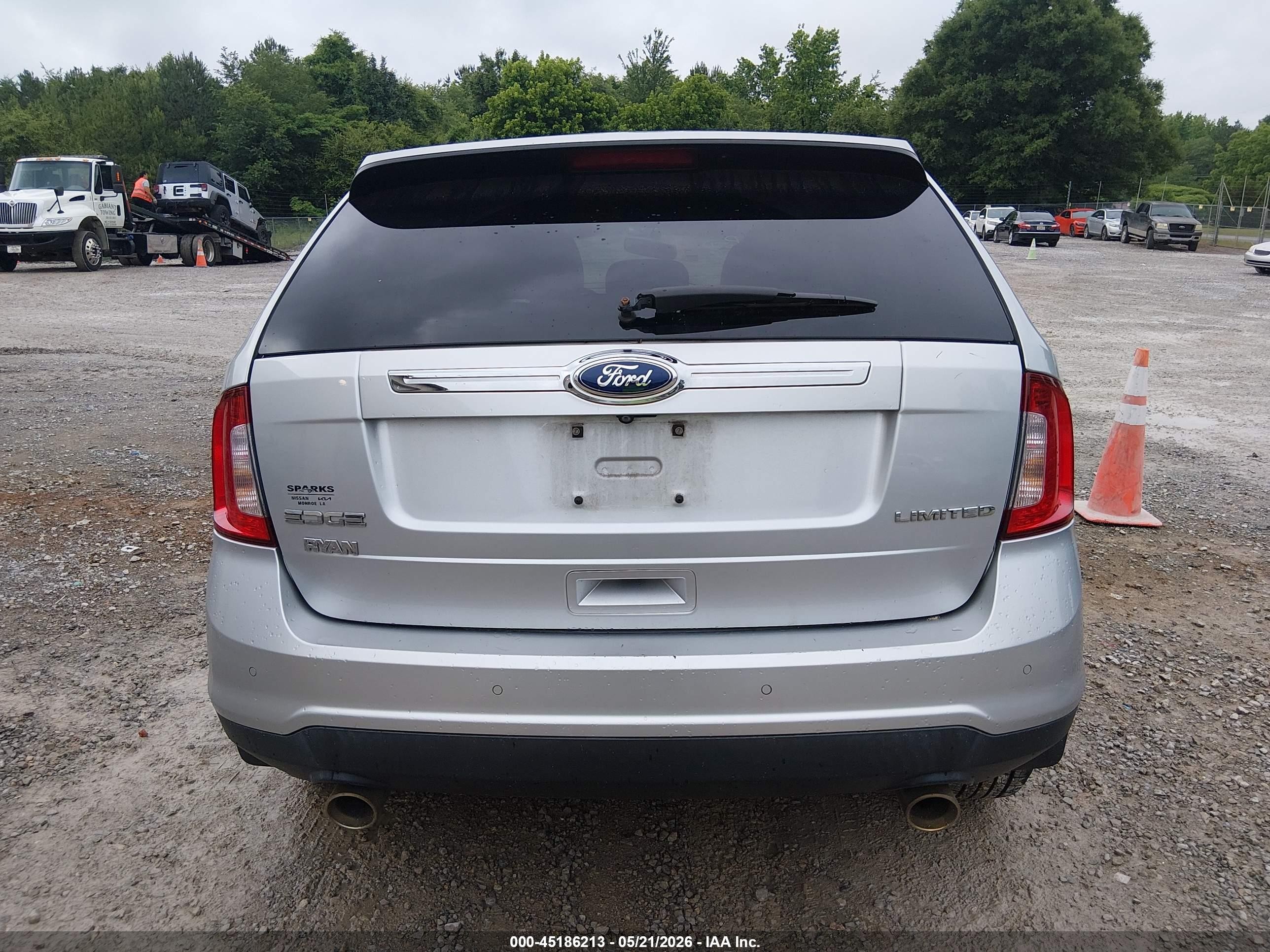 2014 Ford Edge Limited Gray vin: 2FMDK3KC0EBA41850