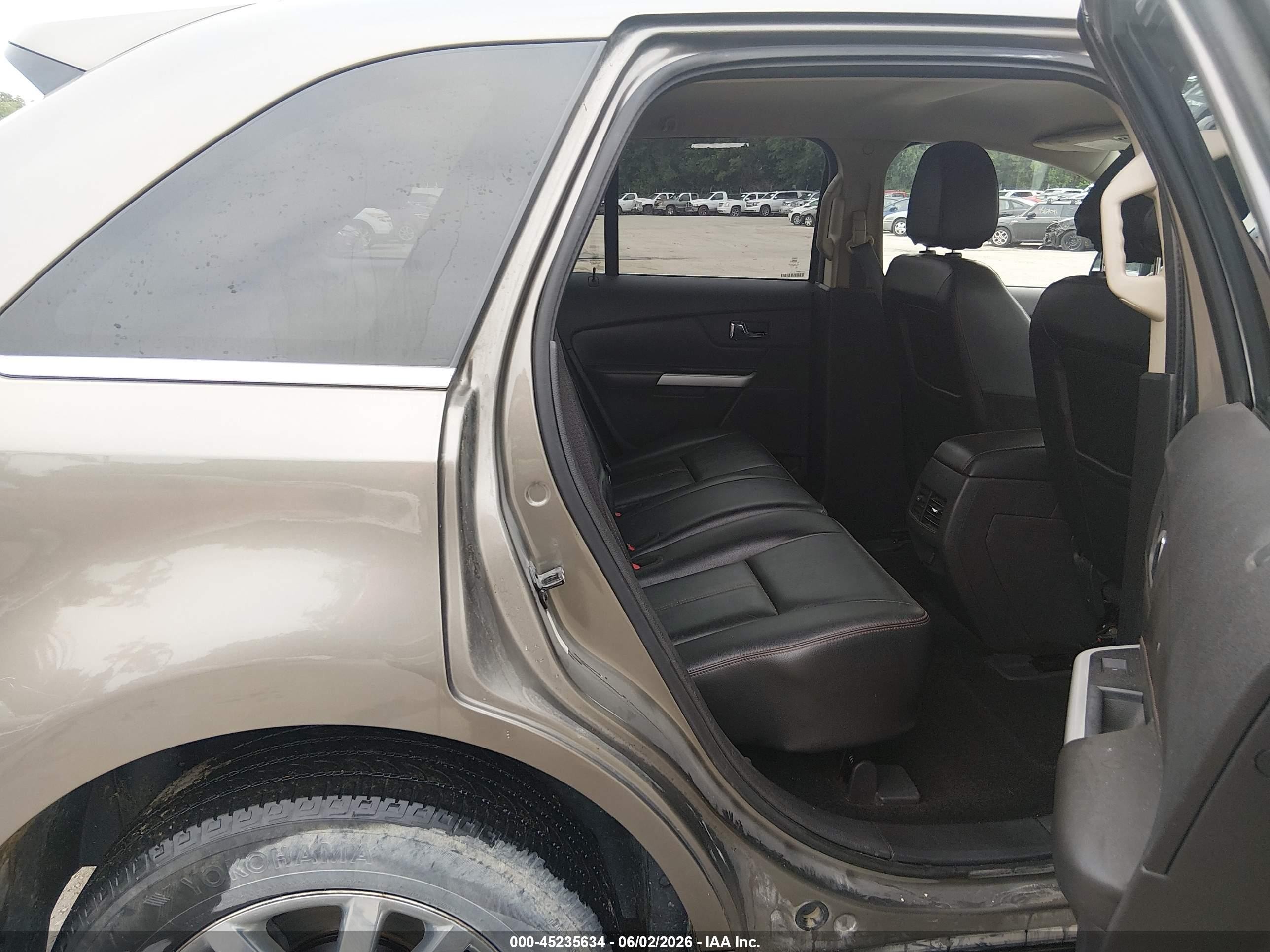 2014 Ford Edge Limited Gray vin: 2FMDK3KC0EBA86156
