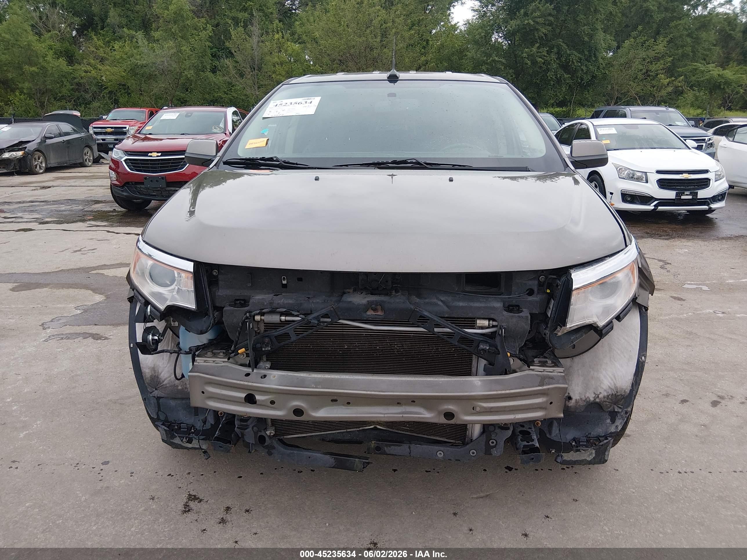2014 Ford Edge Limited Gray vin: 2FMDK3KC0EBA86156