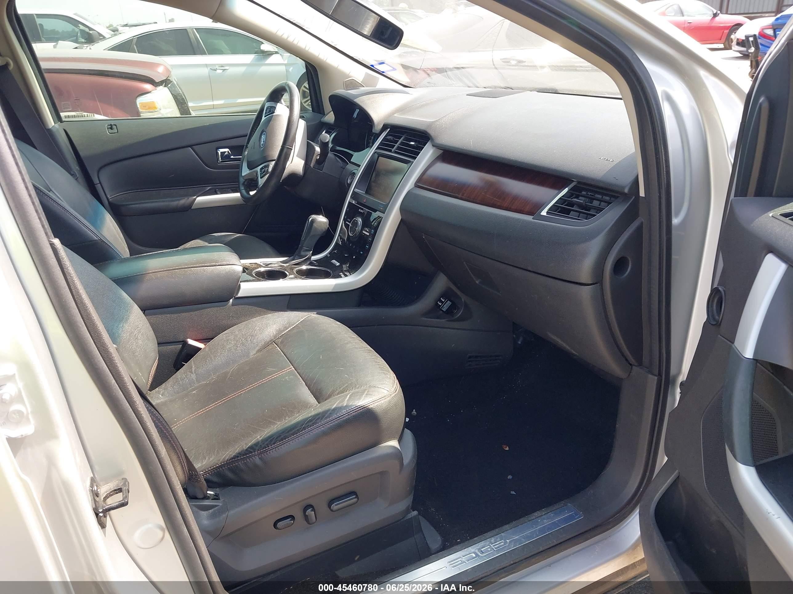2014 Ford Edge Limited Silver vin: 2FMDK3KC0EBB24162