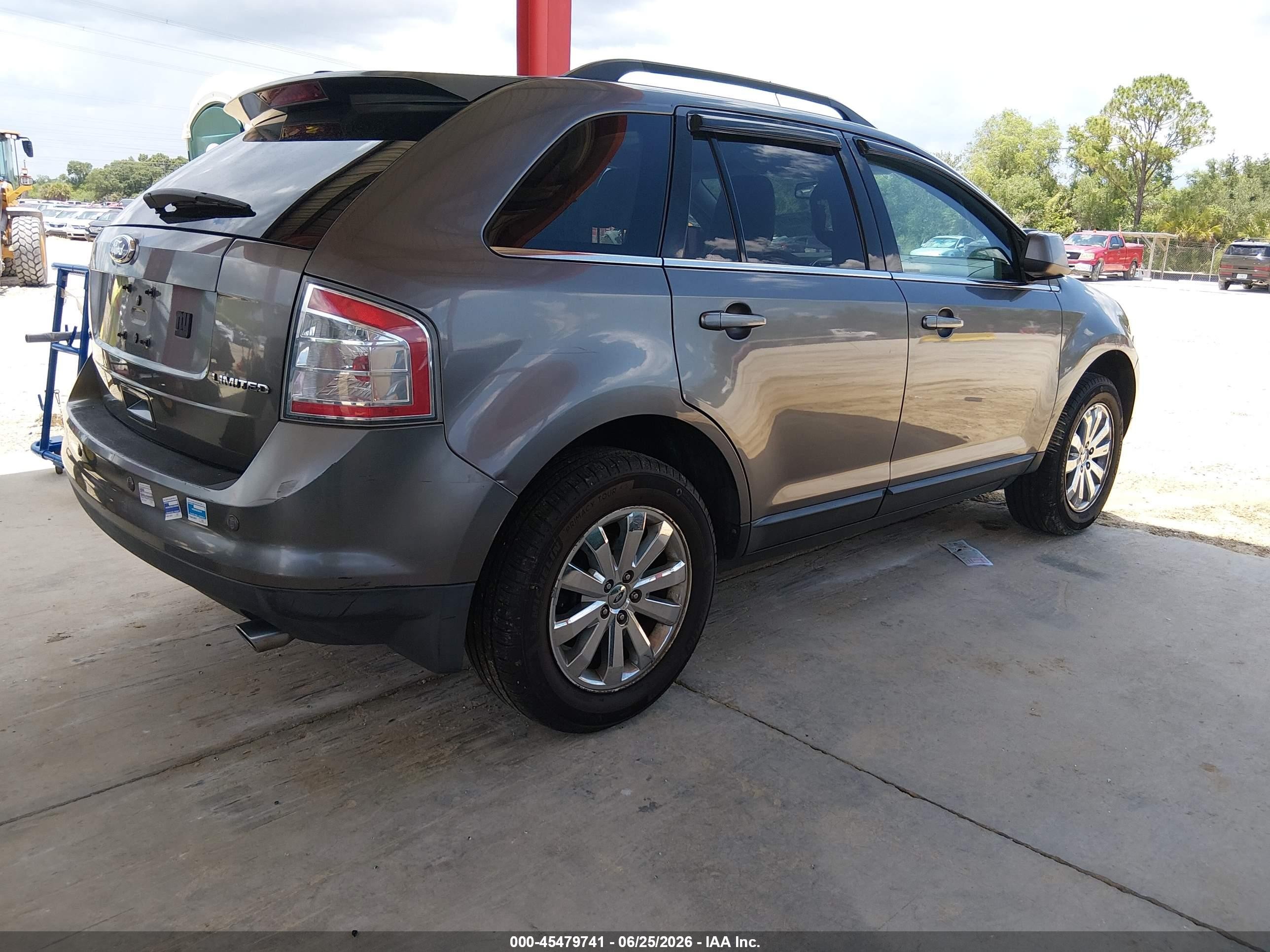 2010 Ford Edge Limited Серый vin: 2FMDK3KC1ABB70710