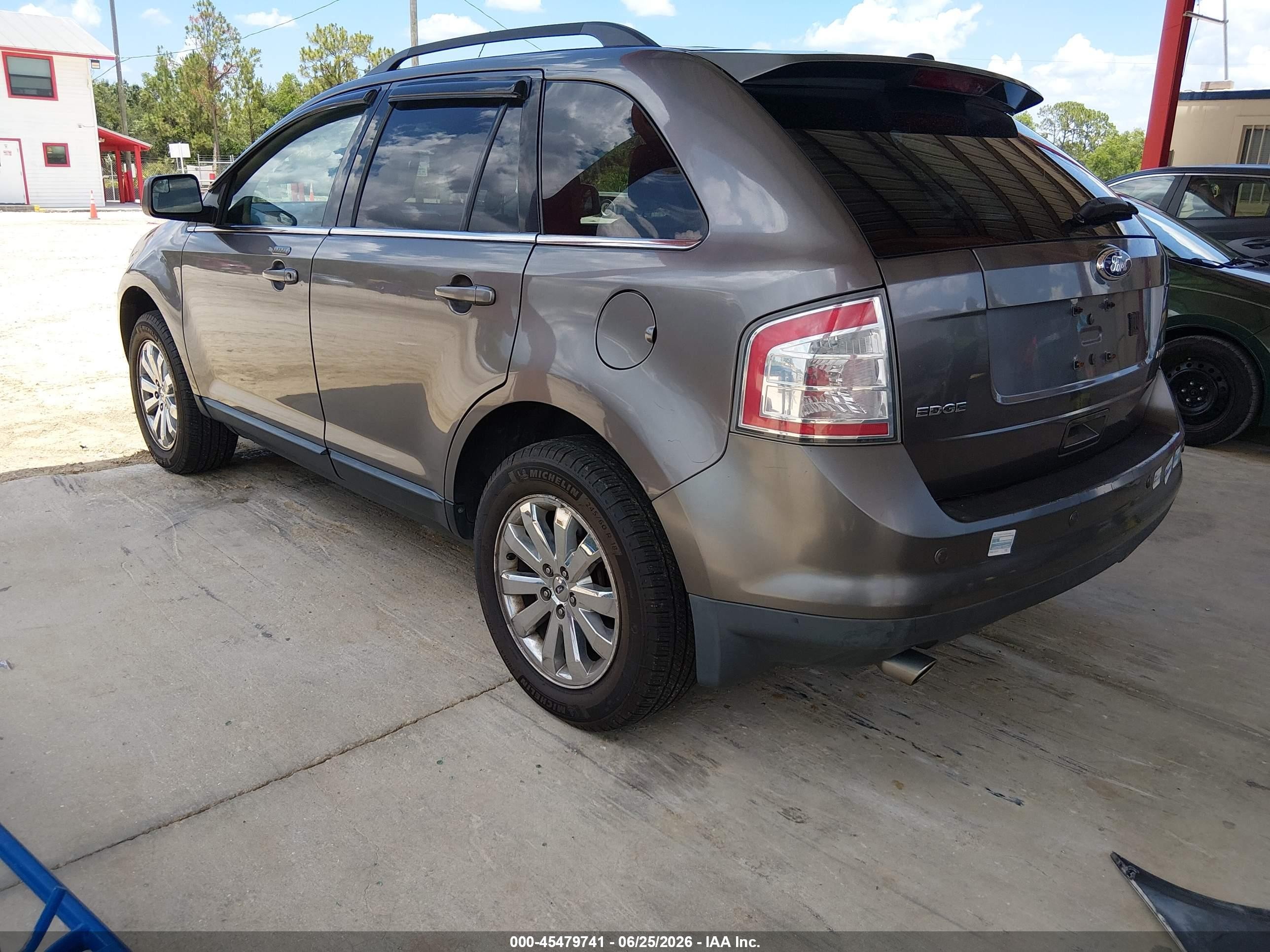 2010 Ford Edge Limited Серый vin: 2FMDK3KC1ABB70710