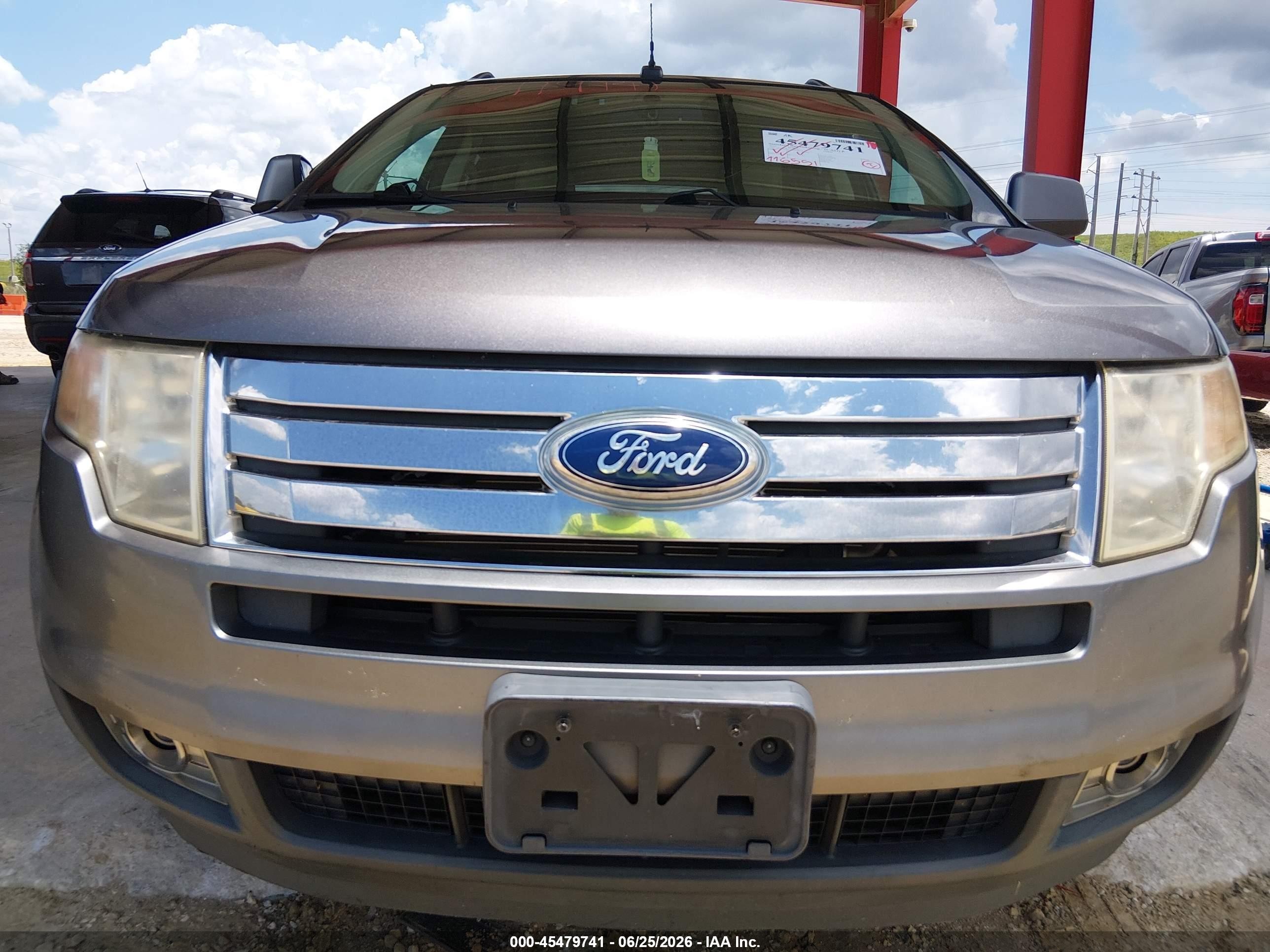 2010 Ford Edge Limited Серый vin: 2FMDK3KC1ABB70710