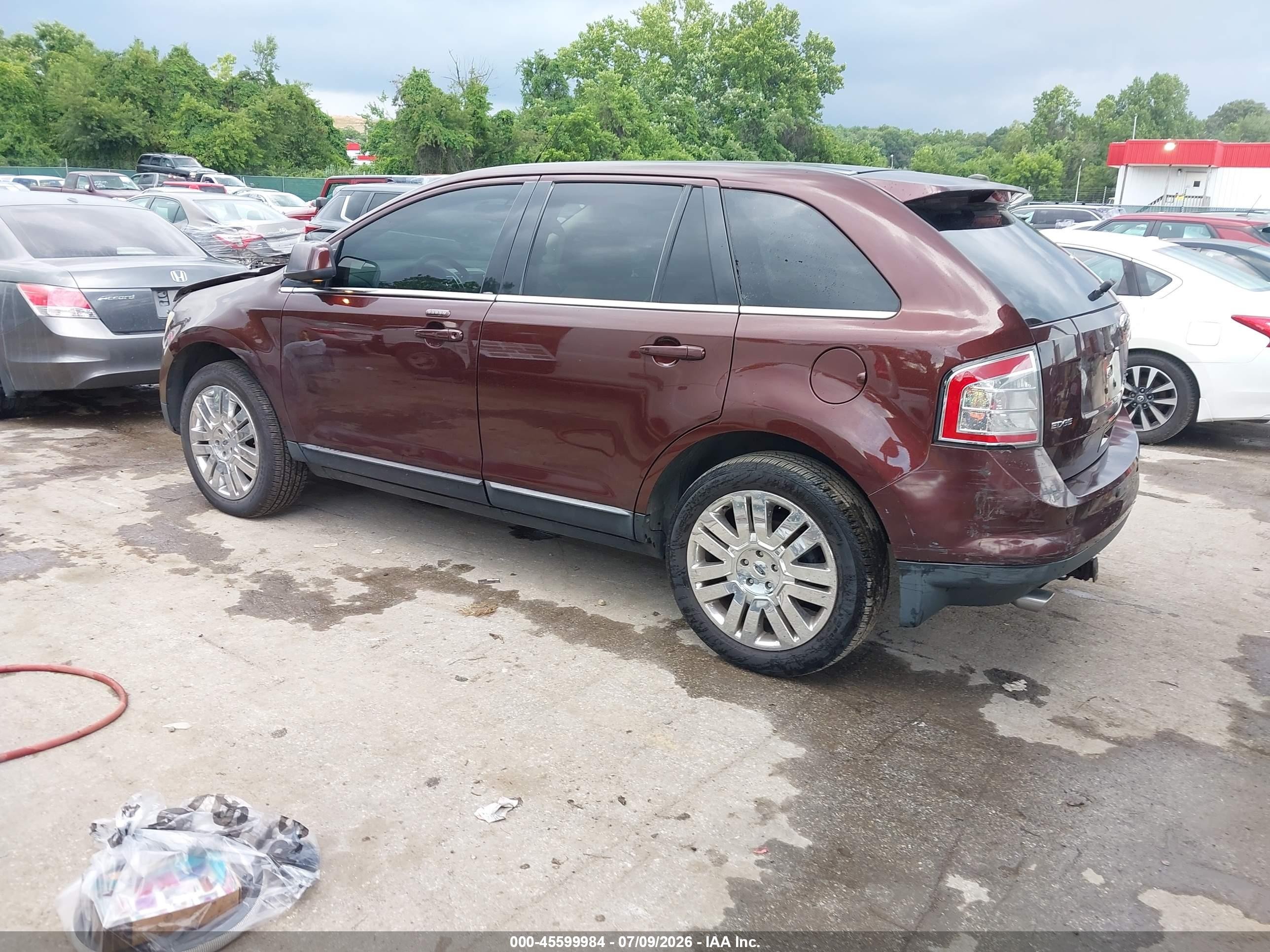 2010 Ford Edge Limited Brown vin: 2FMDK3KC1ABB72506