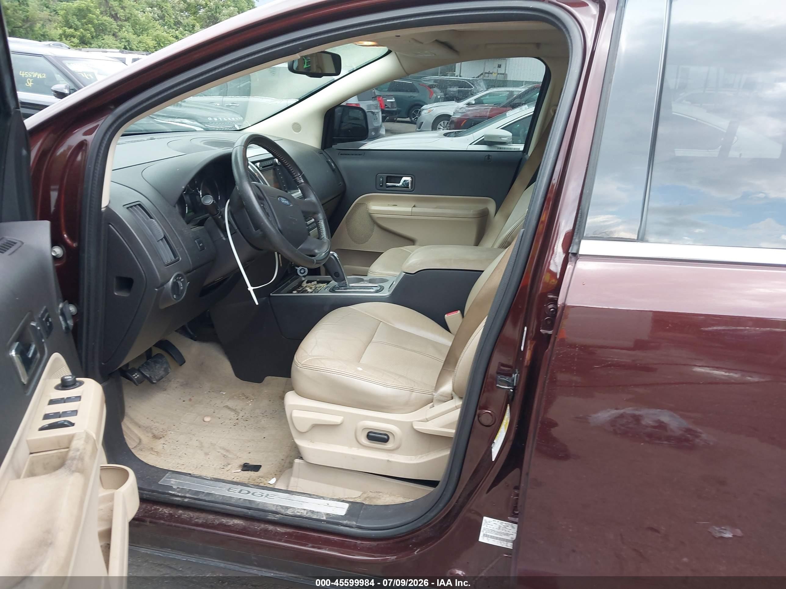 2010 Ford Edge Limited Brown vin: 2FMDK3KC1ABB72506