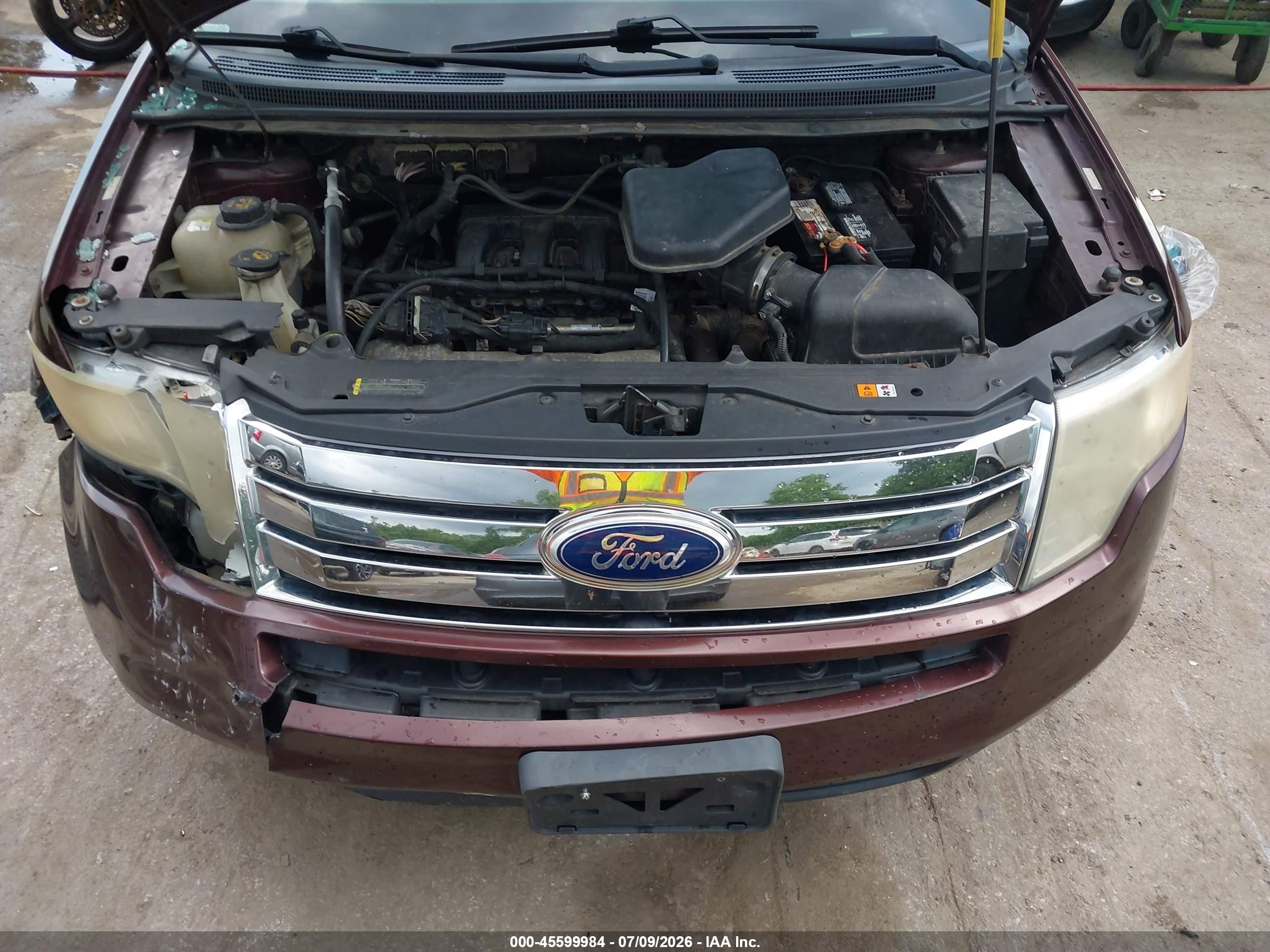 2010 Ford Edge Limited Brown vin: 2FMDK3KC1ABB72506