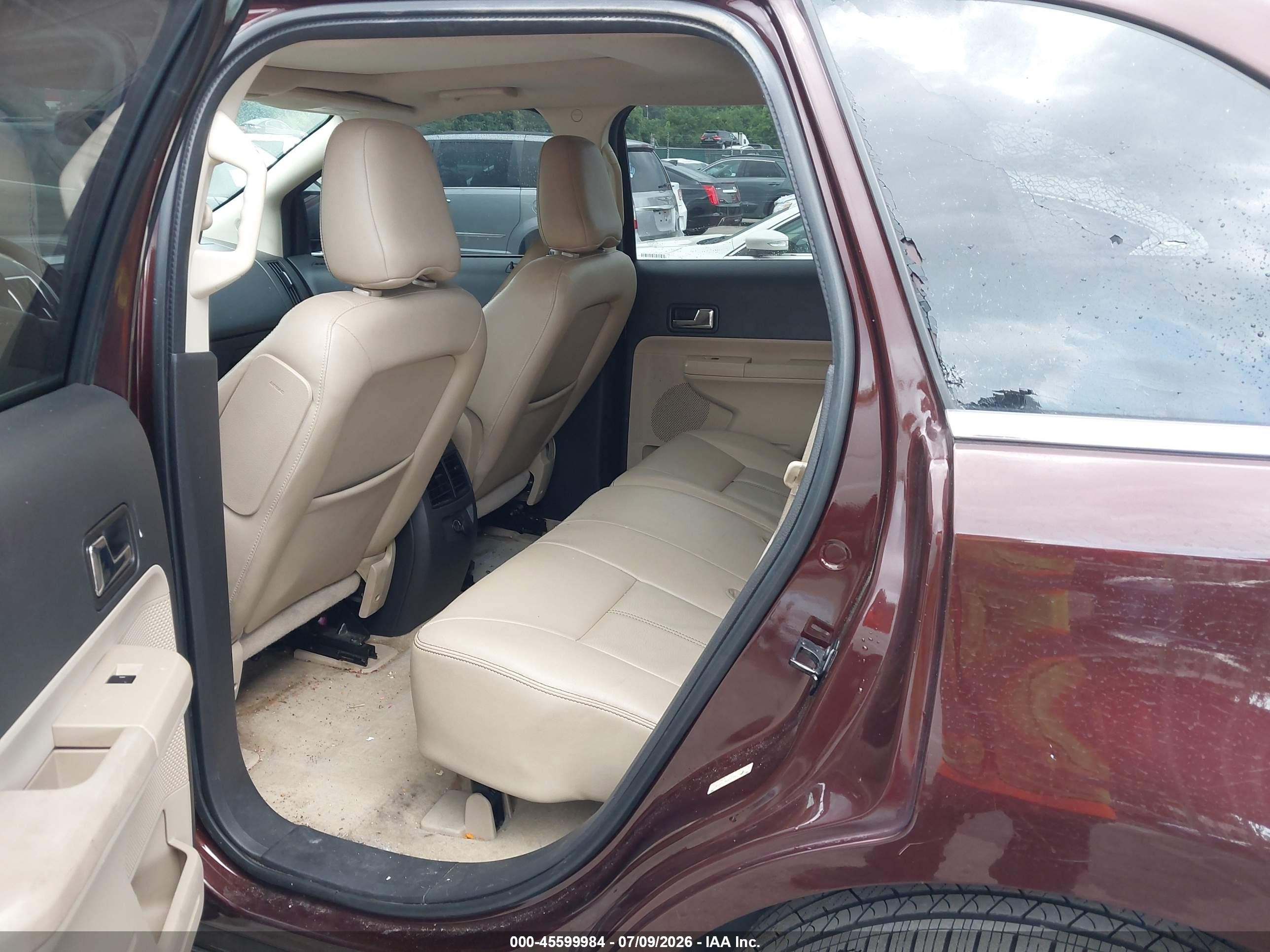 2010 Ford Edge Limited Brown vin: 2FMDK3KC1ABB72506