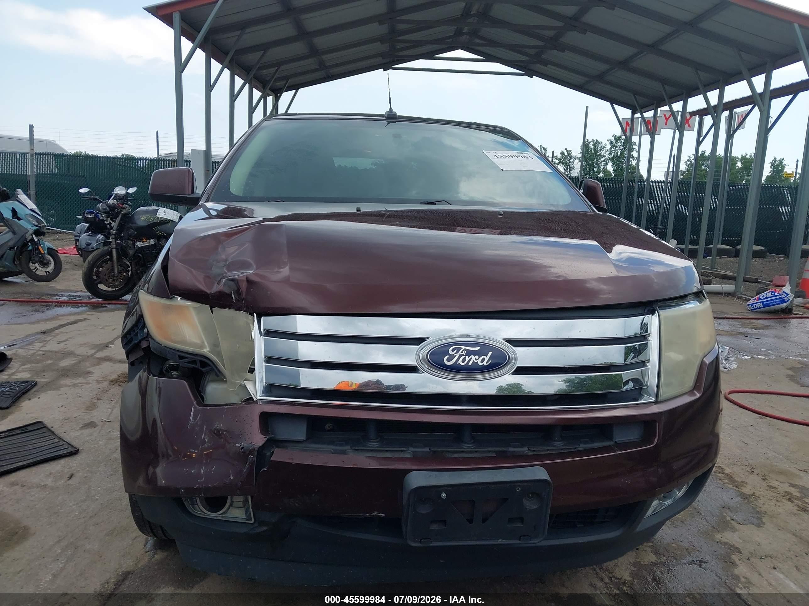 2010 Ford Edge Limited Brown vin: 2FMDK3KC1ABB72506