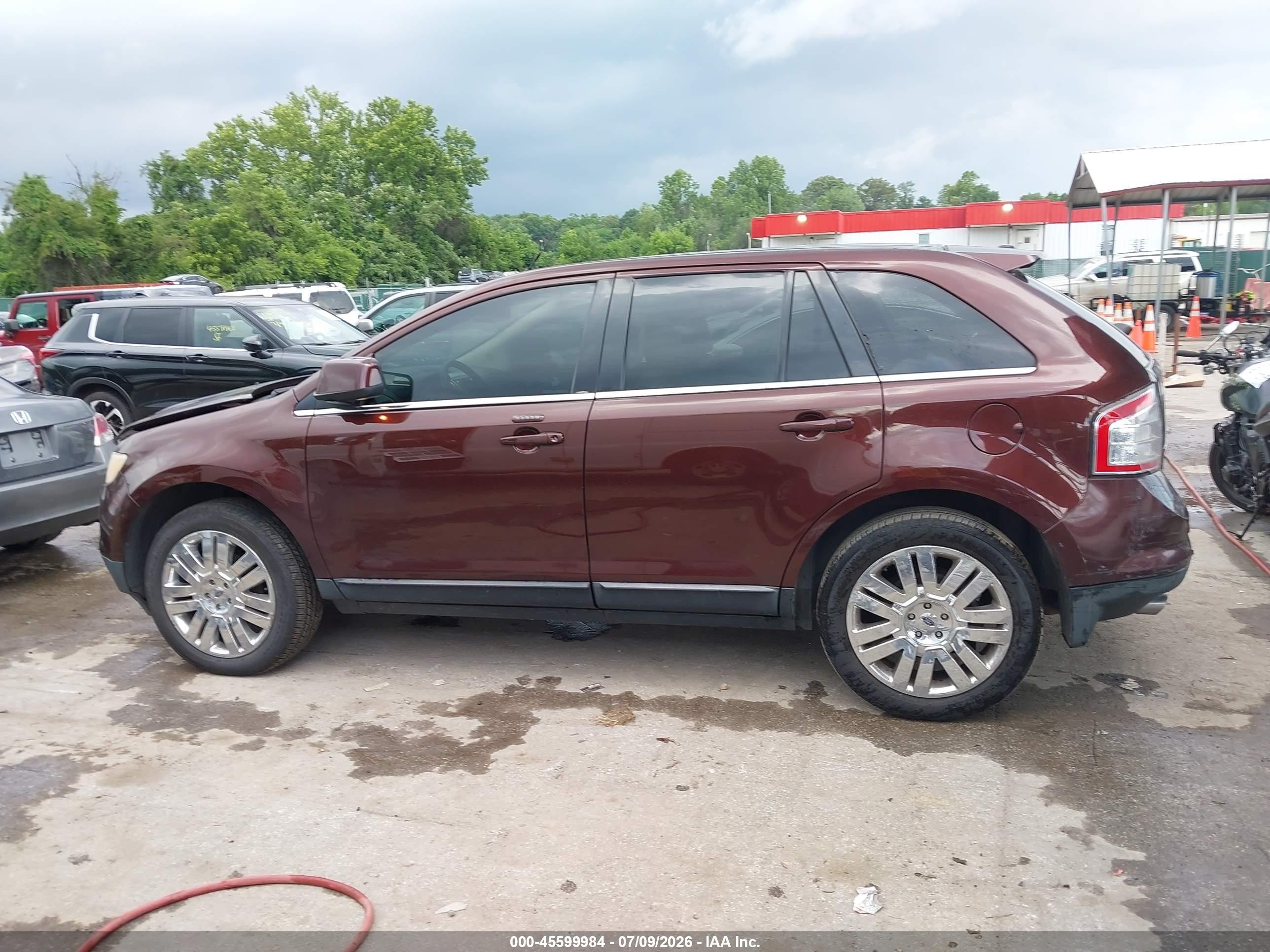 2010 Ford Edge Limited Brown vin: 2FMDK3KC1ABB72506