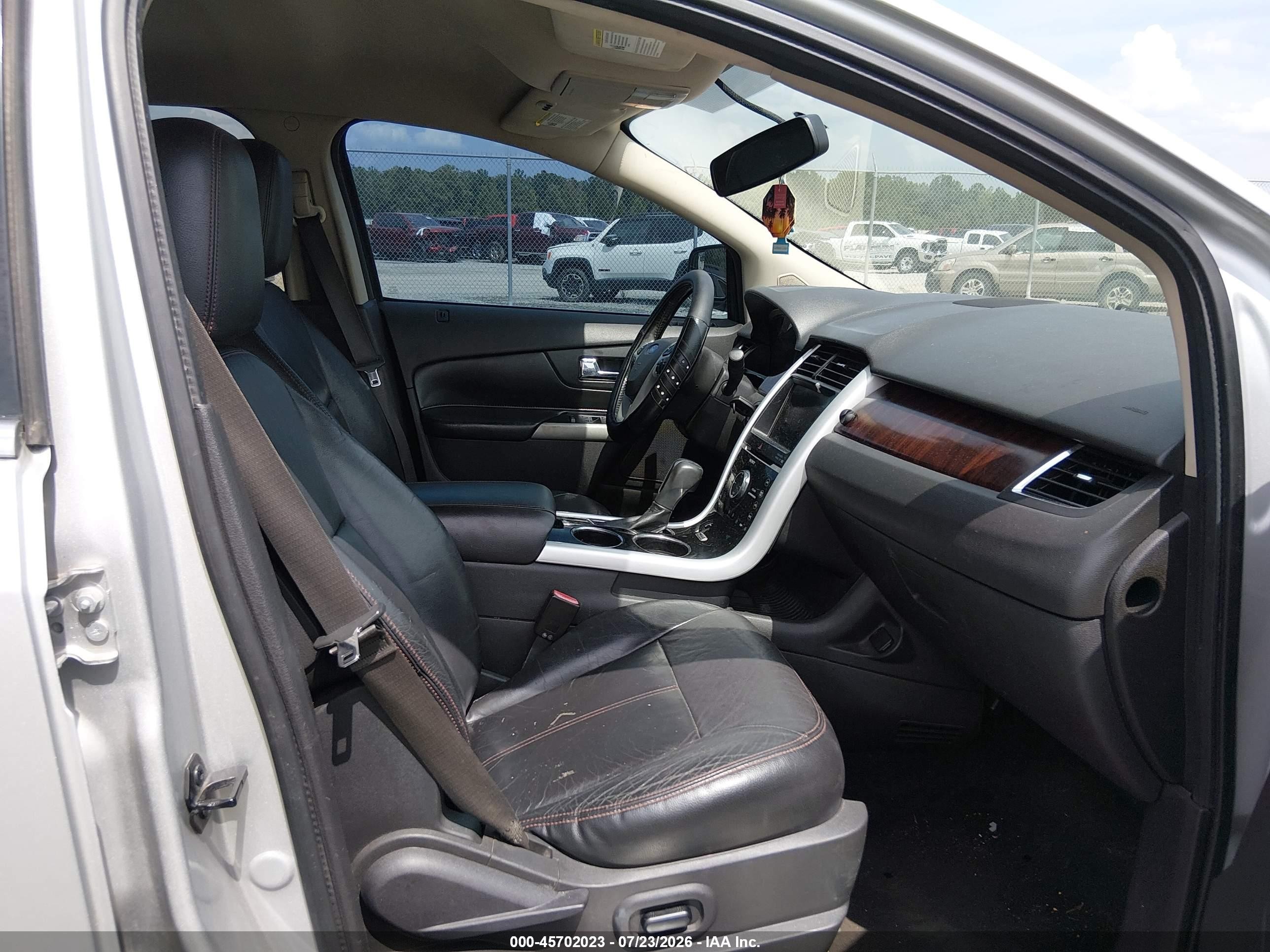 2011 Ford Edge Limited Silver vin: 2FMDK3KC1BBA08593